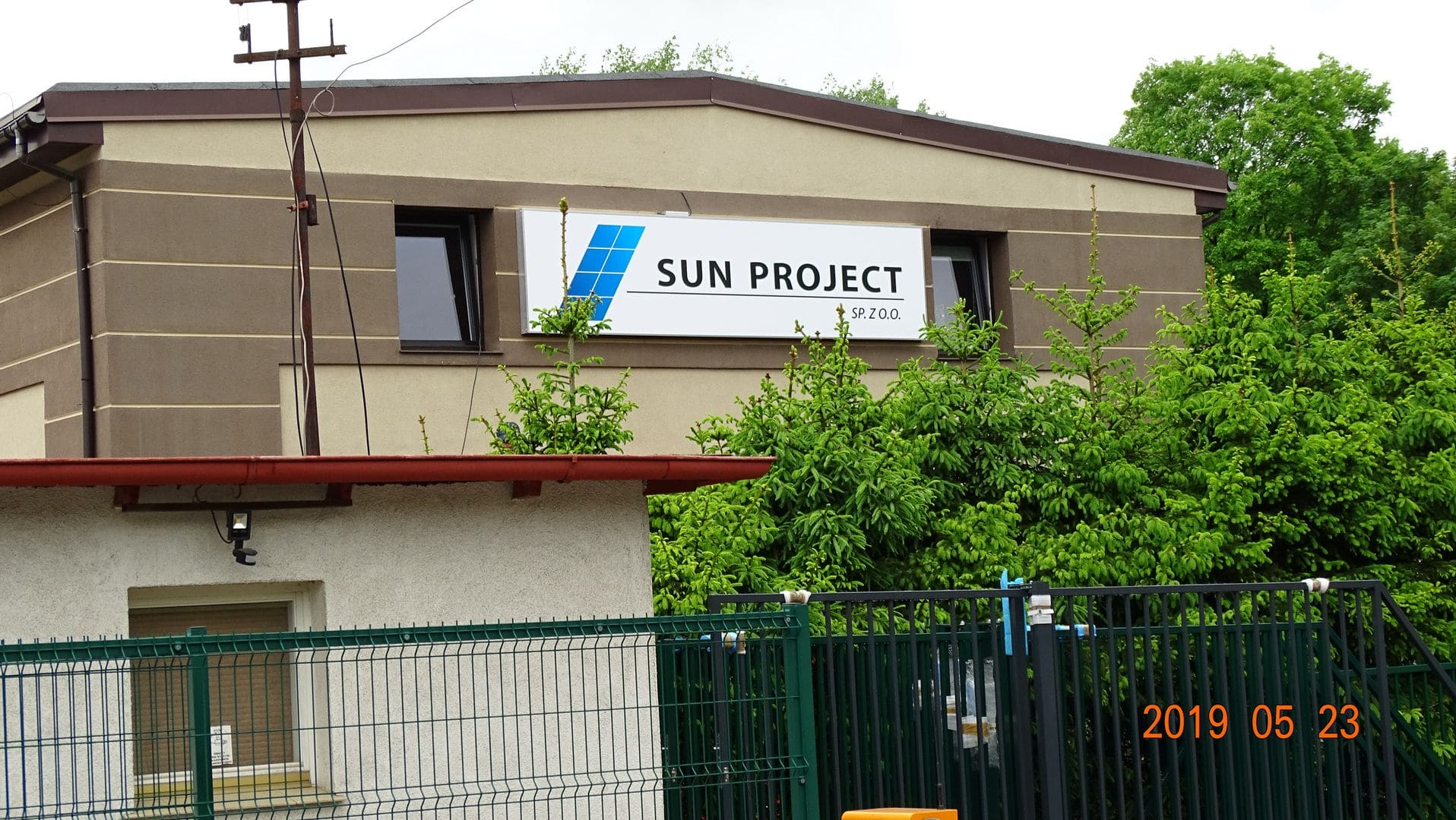 Kasetony reklamowe podświetlane LED: Sun Project