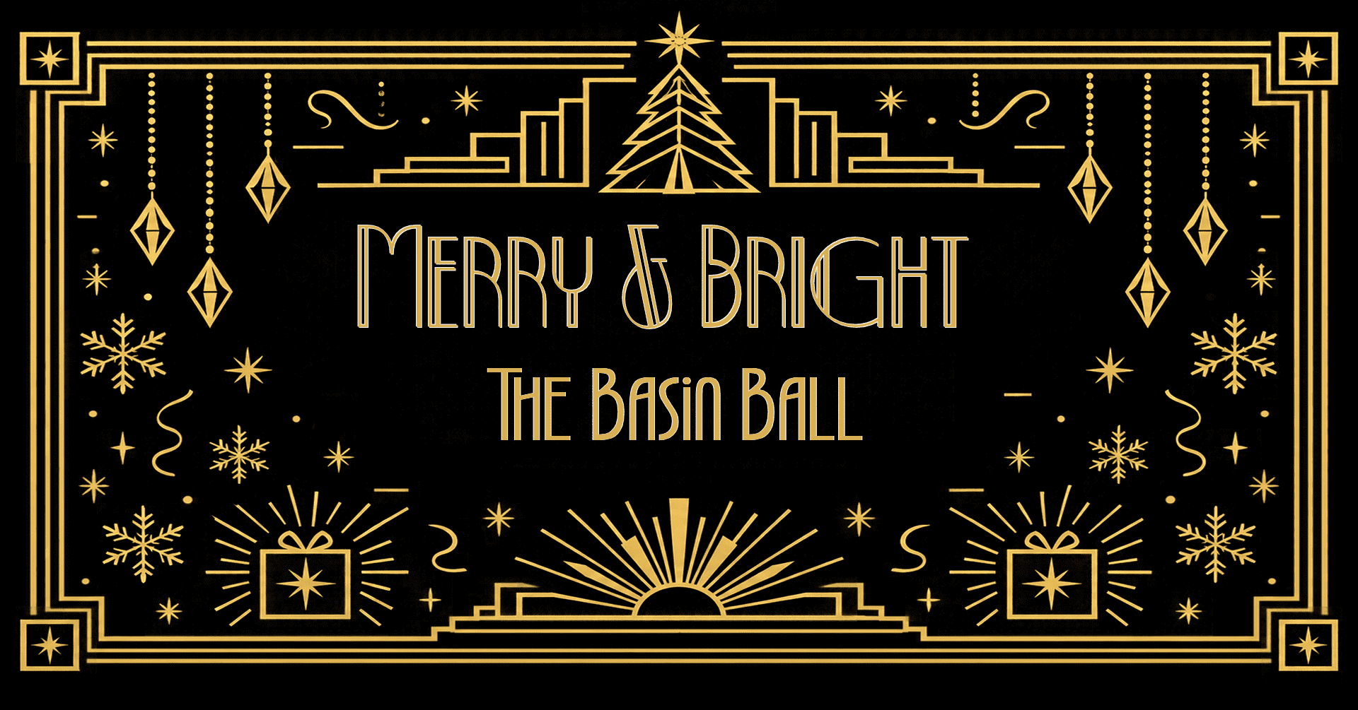 Merry & Bright Christmas Ball in eureka springs