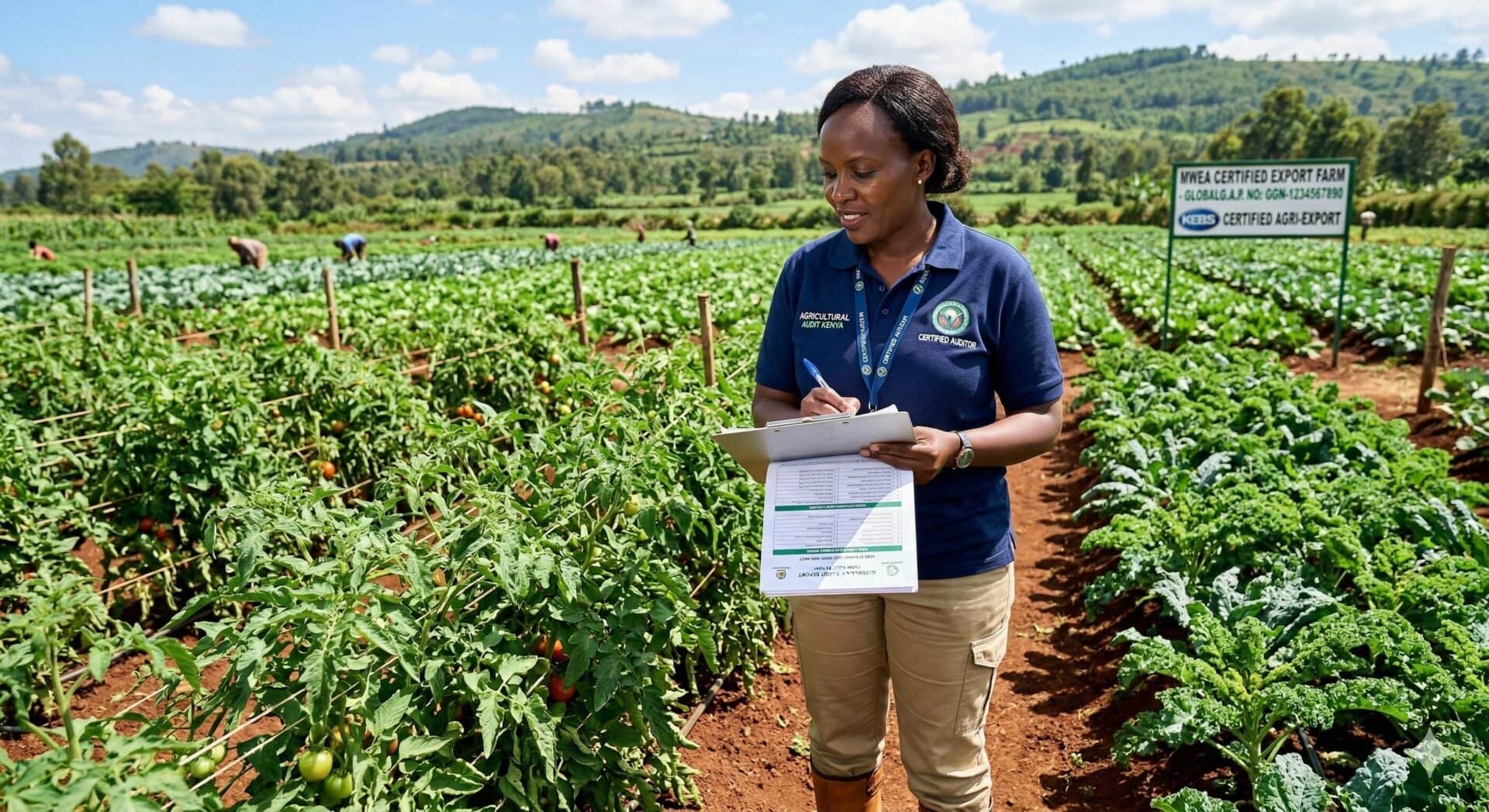 GLOBALG.A.P certified farm in Kenya