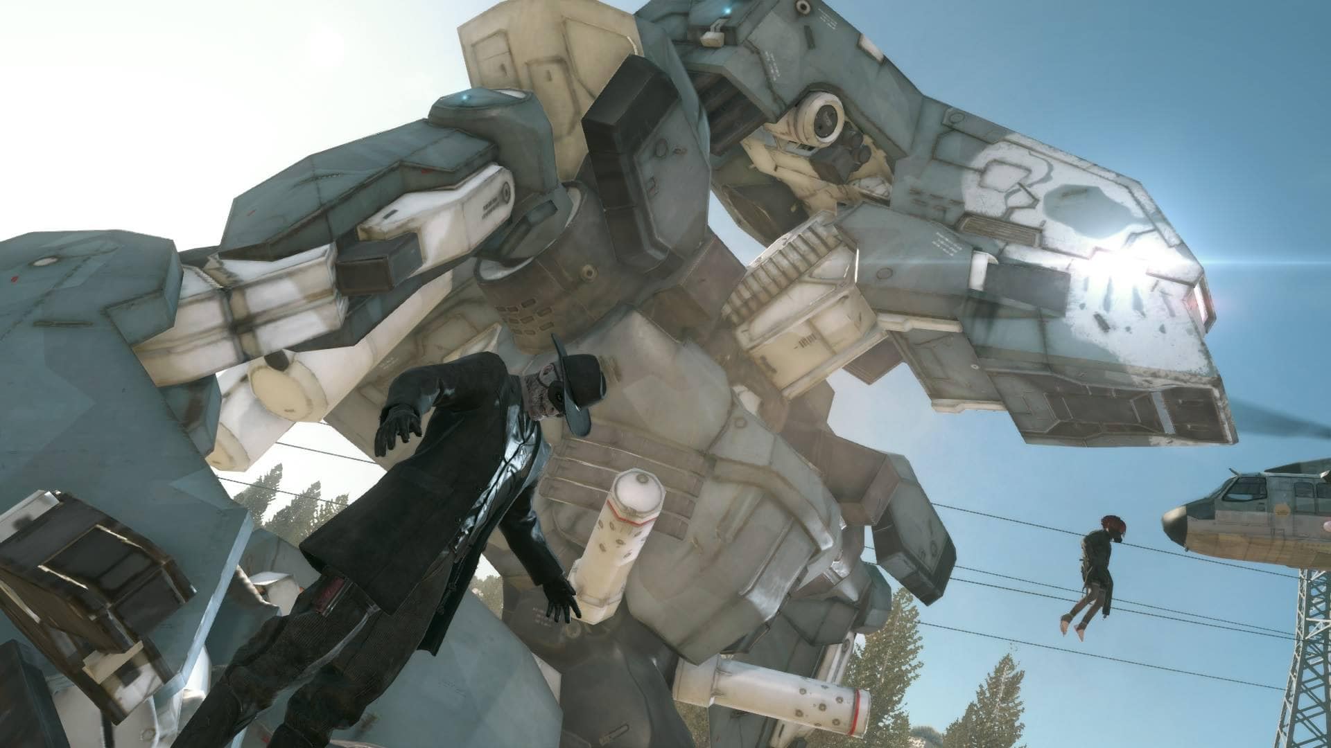 Metal Gear Solid V Metal Gear and Skull Face
