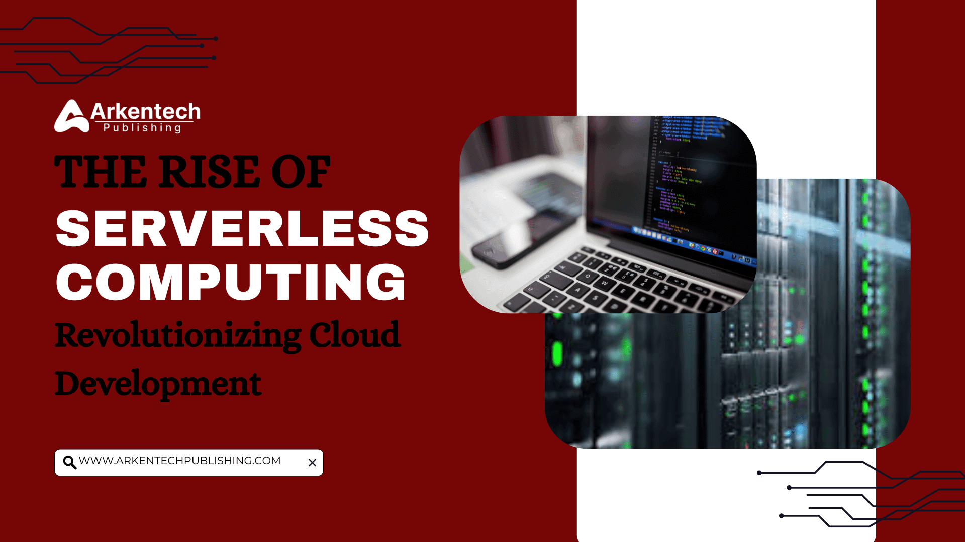 Illustration showing how Serverless Computing manages backend operations like scaling and maintenance automatically