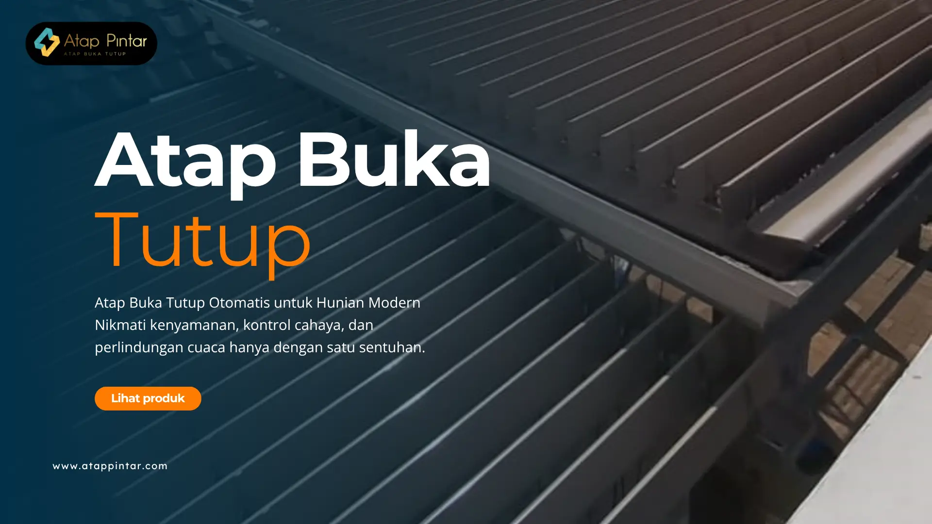 Benner Atap Buka Tutup Lovera Roovree