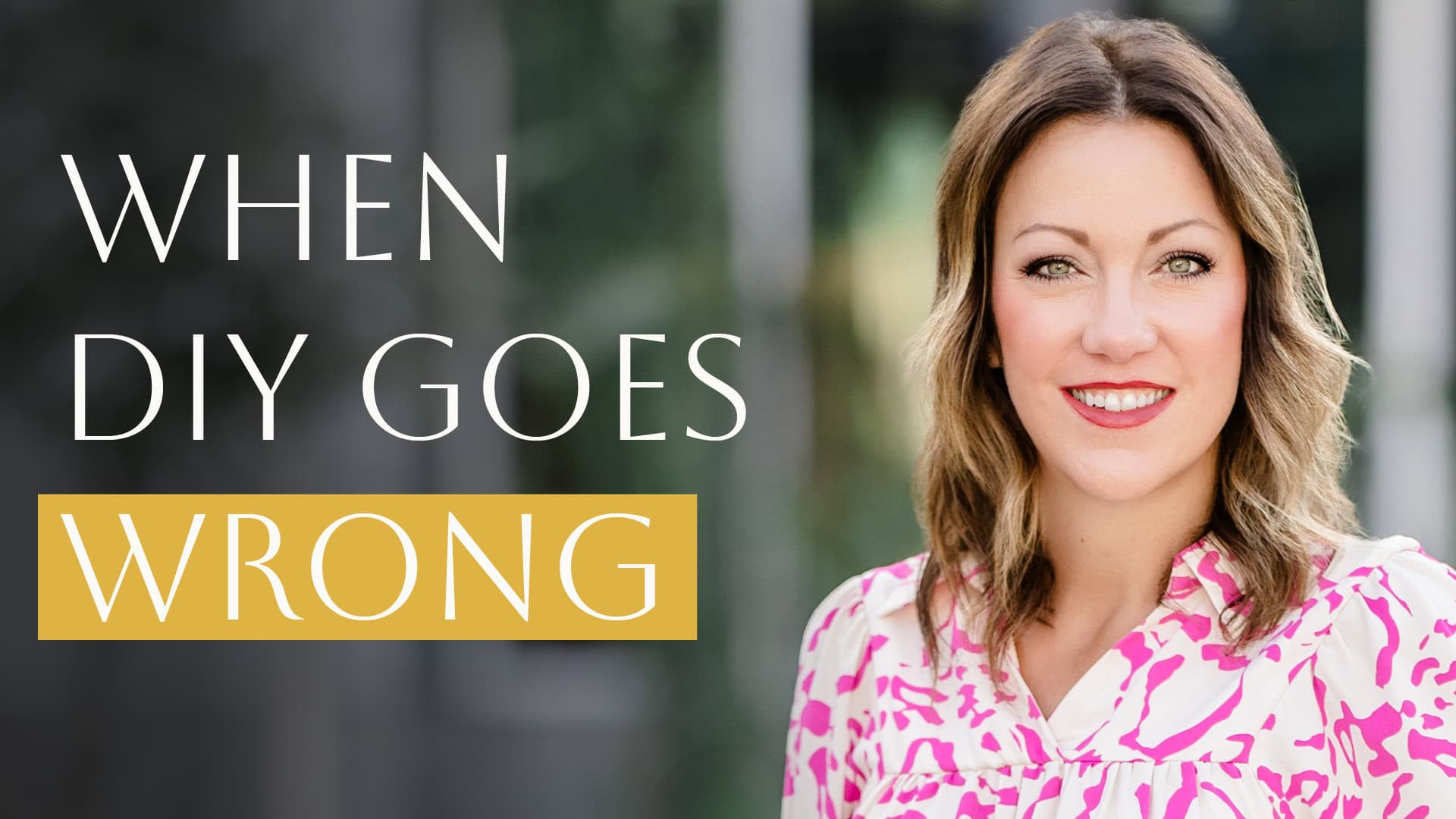 Rachel Niederhofer, Dallas interior designer, on the Episode 5 cover: When DIY Goes Wrong