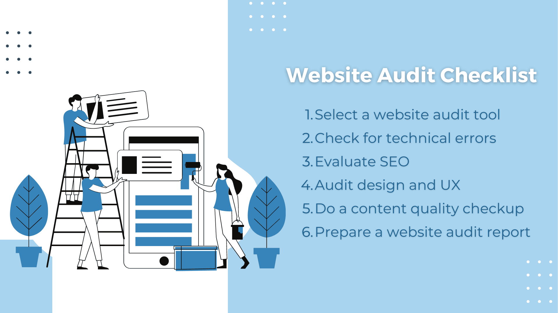 how to do a website audit