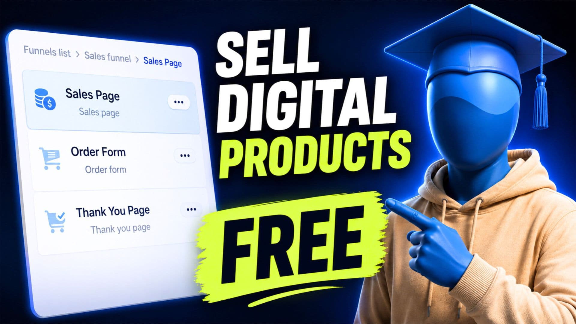 How to Sell Digital Products Online for Free (Keep 100% of Every Sale)