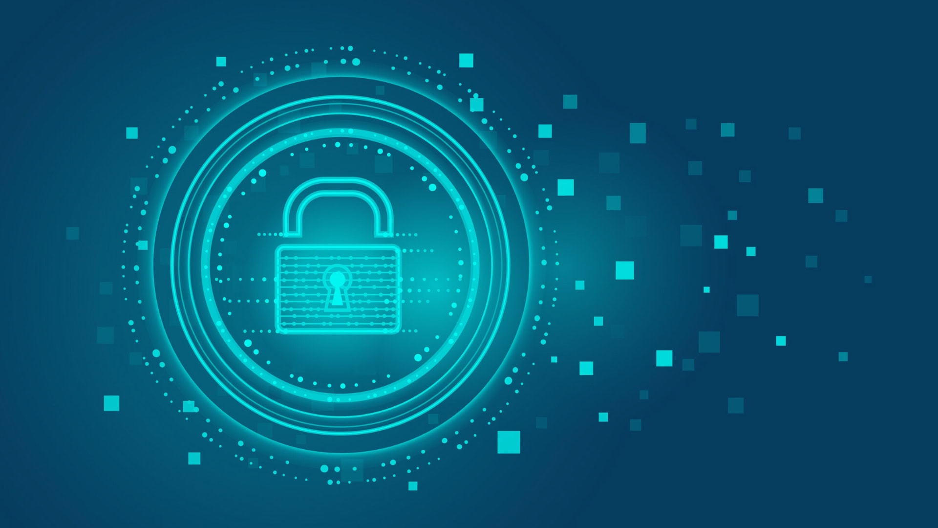 Ein digitales Vorhängeschloss auf einem Bildschirm, das verdeutlicht, wie schwierig es ist, ohne vorherige Planung auf gesperrte Social-Media-Konten zuzugreifen.