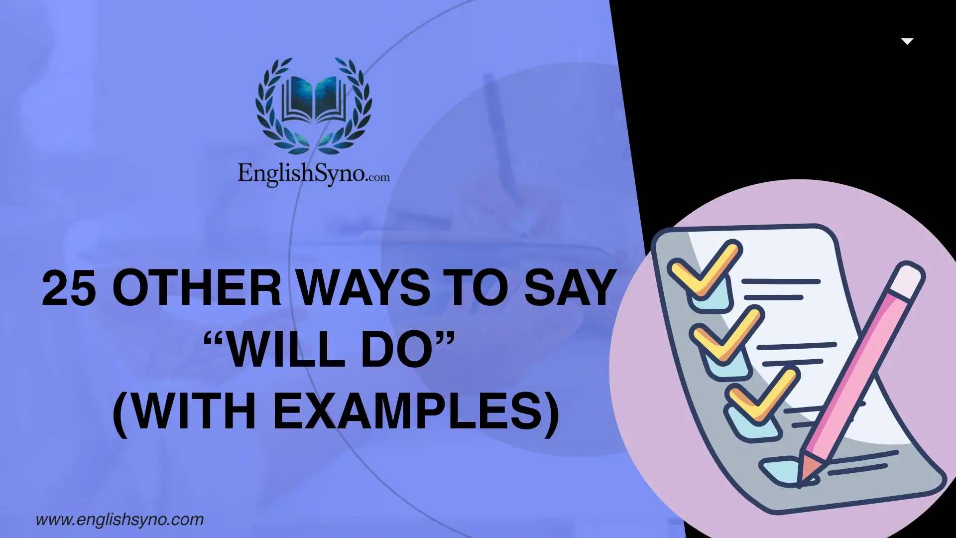 here is the meaning of will do