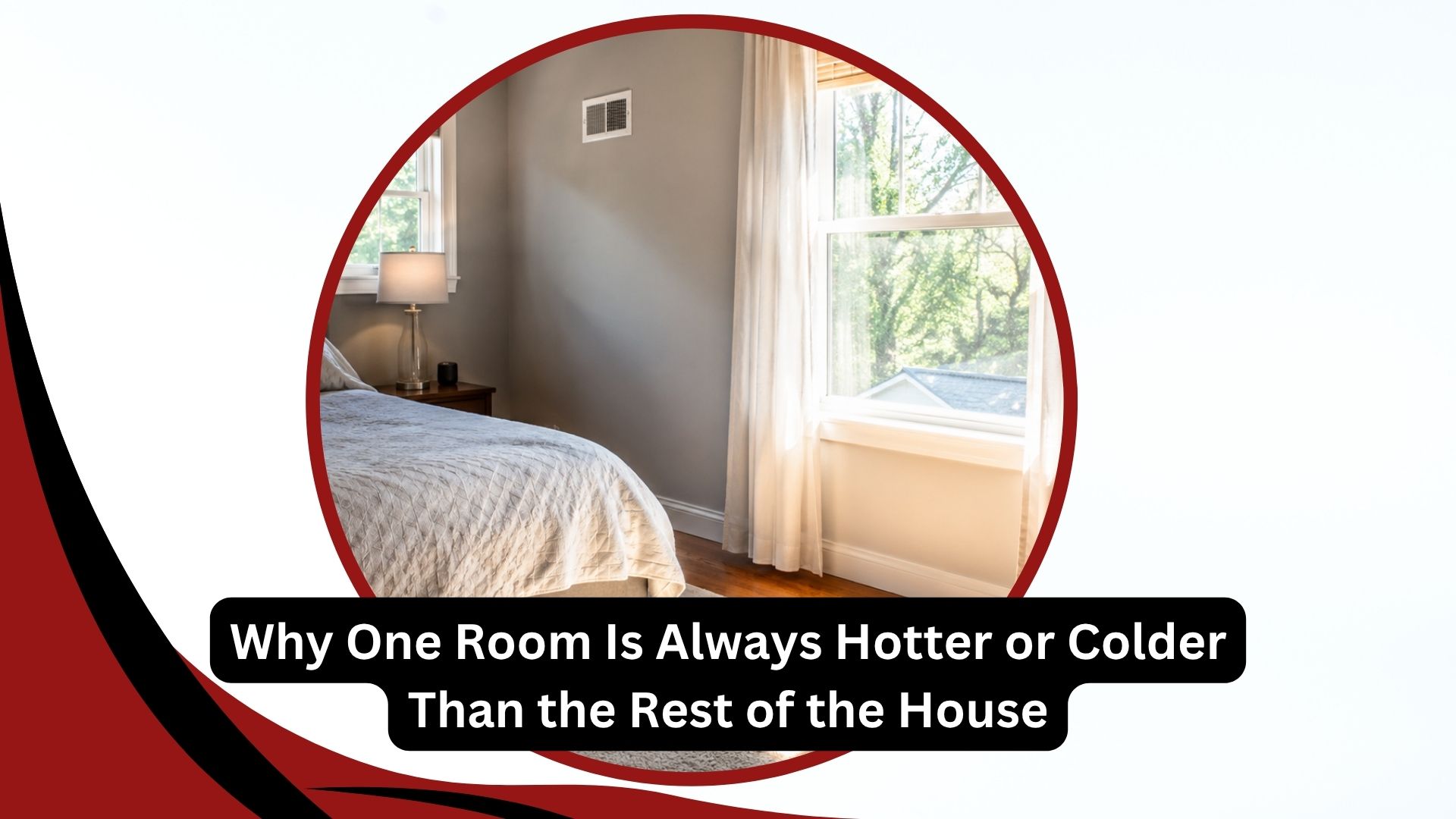 One room hotter or colder than the rest of a Pittsburgh home due to HVAC airflow problems