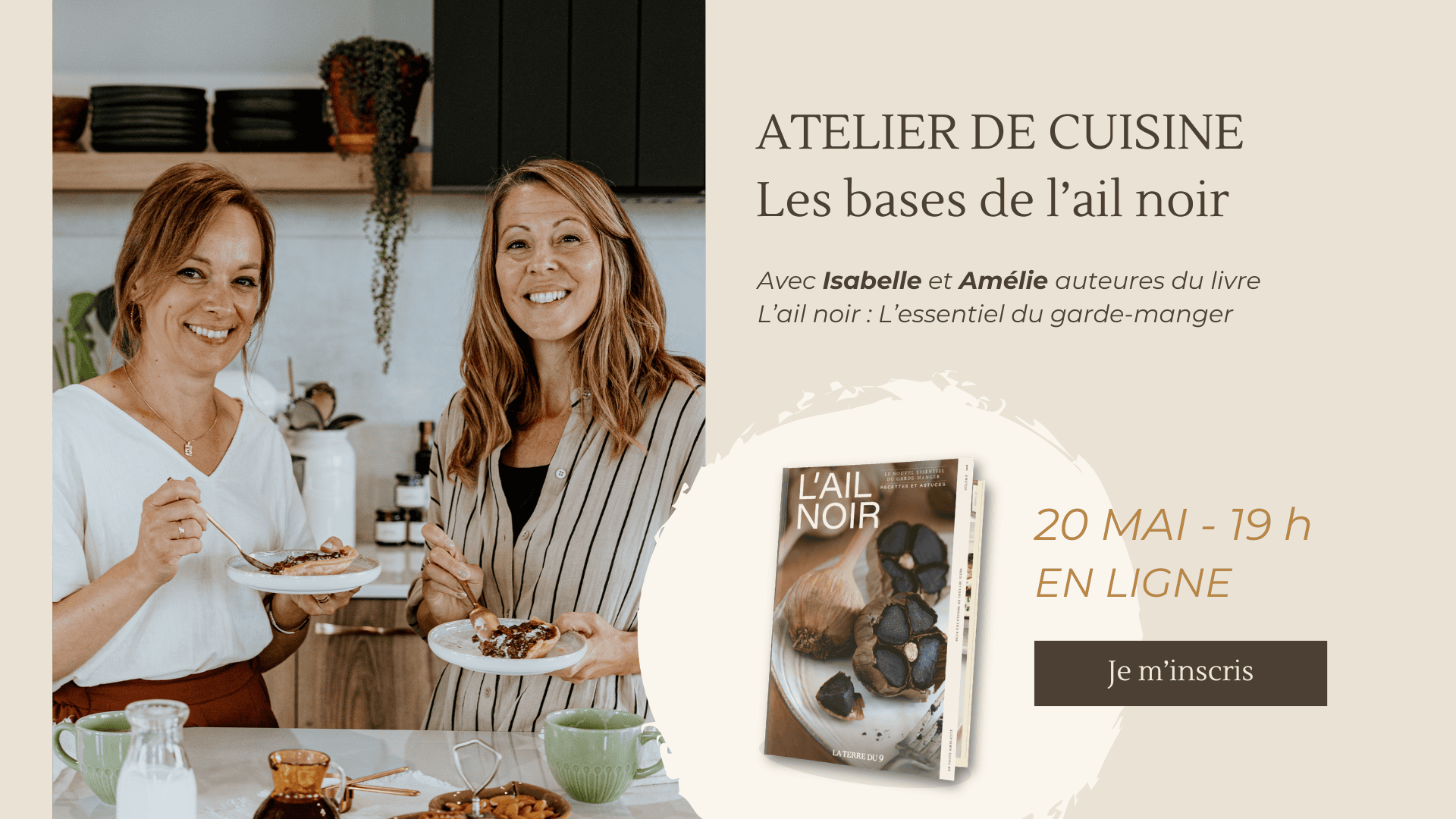 Livre de recettes - L'ail noir Auteure Isabelle Maheux