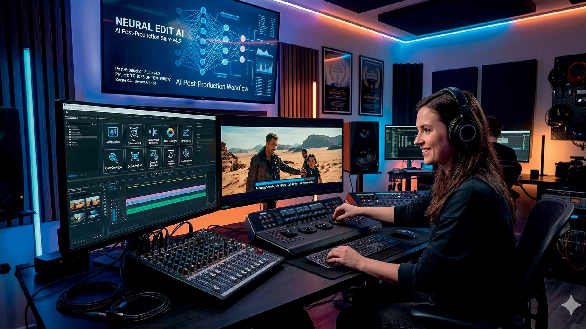 Outils, workflows et usages, l’IA bouleverse la chaîne de postproduction