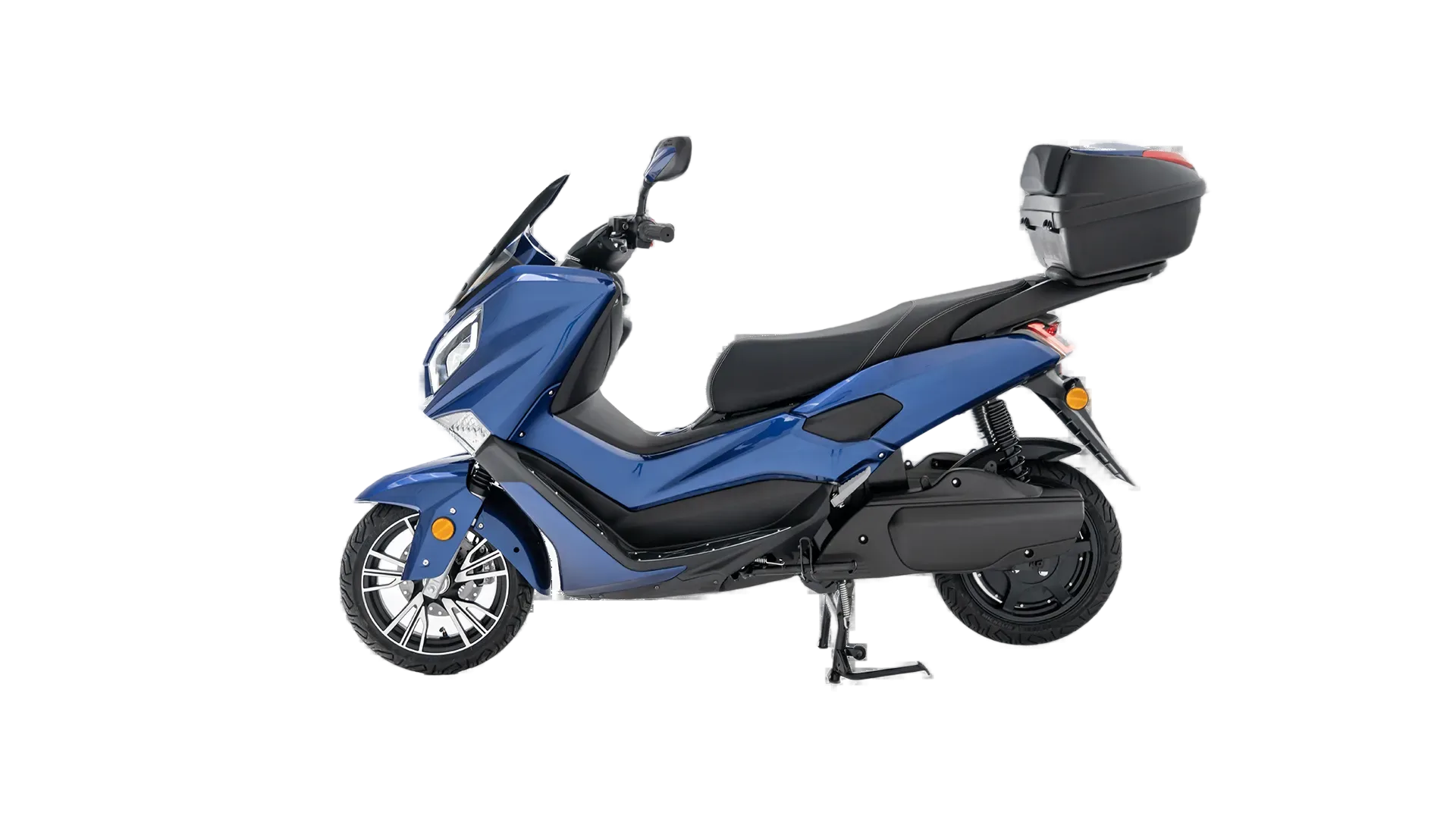 Modelo Tiger de color azul