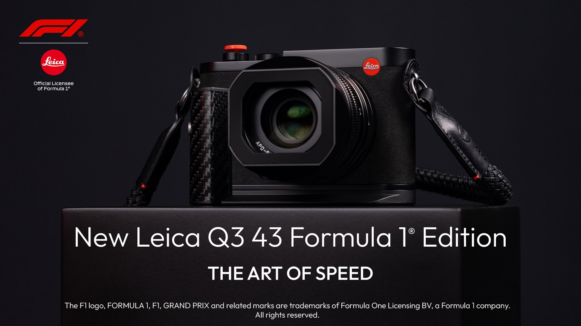Leica Formula 1 Banner