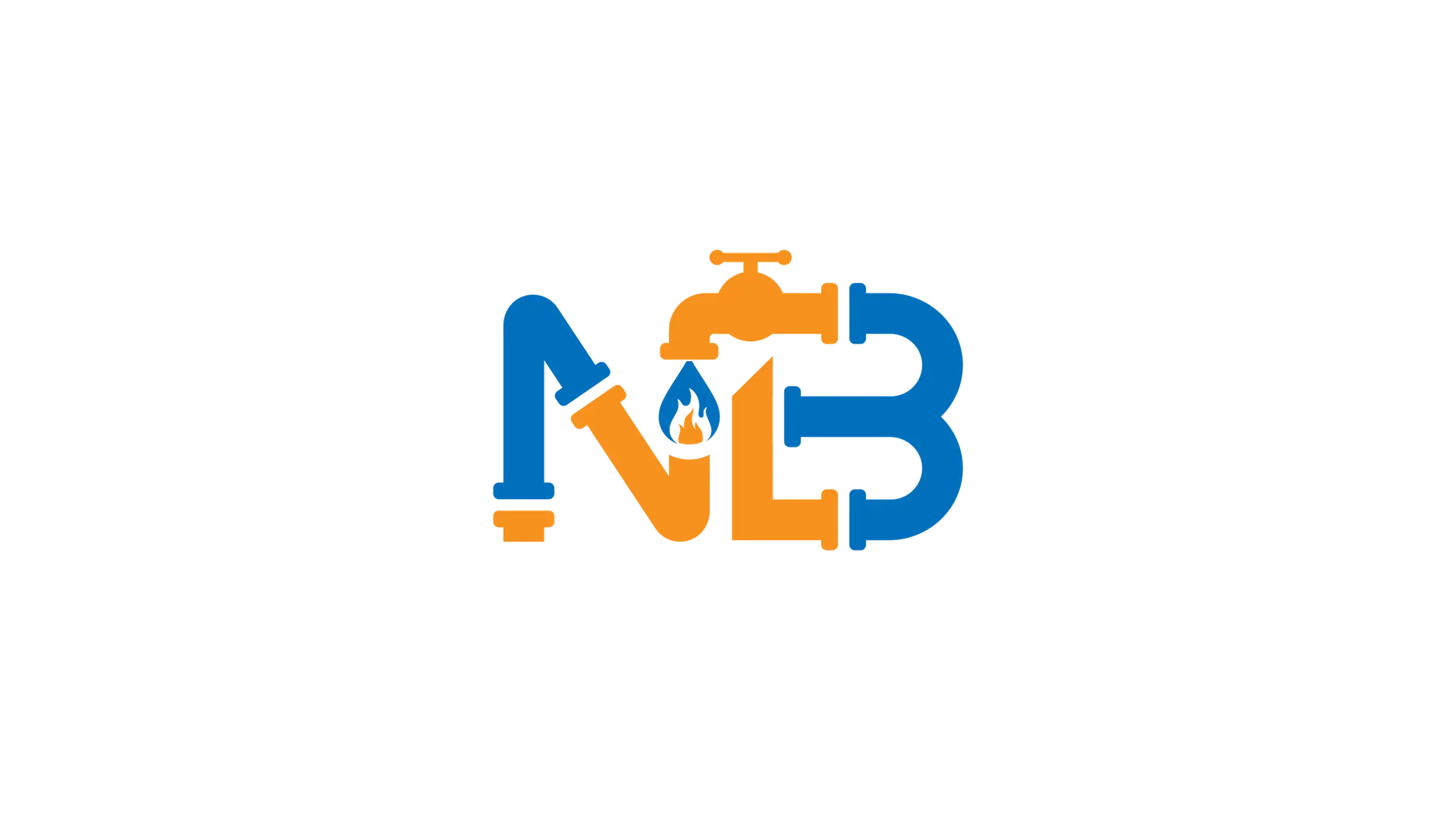 NB Gas and Plumbing Services Official Logo Glasgow
