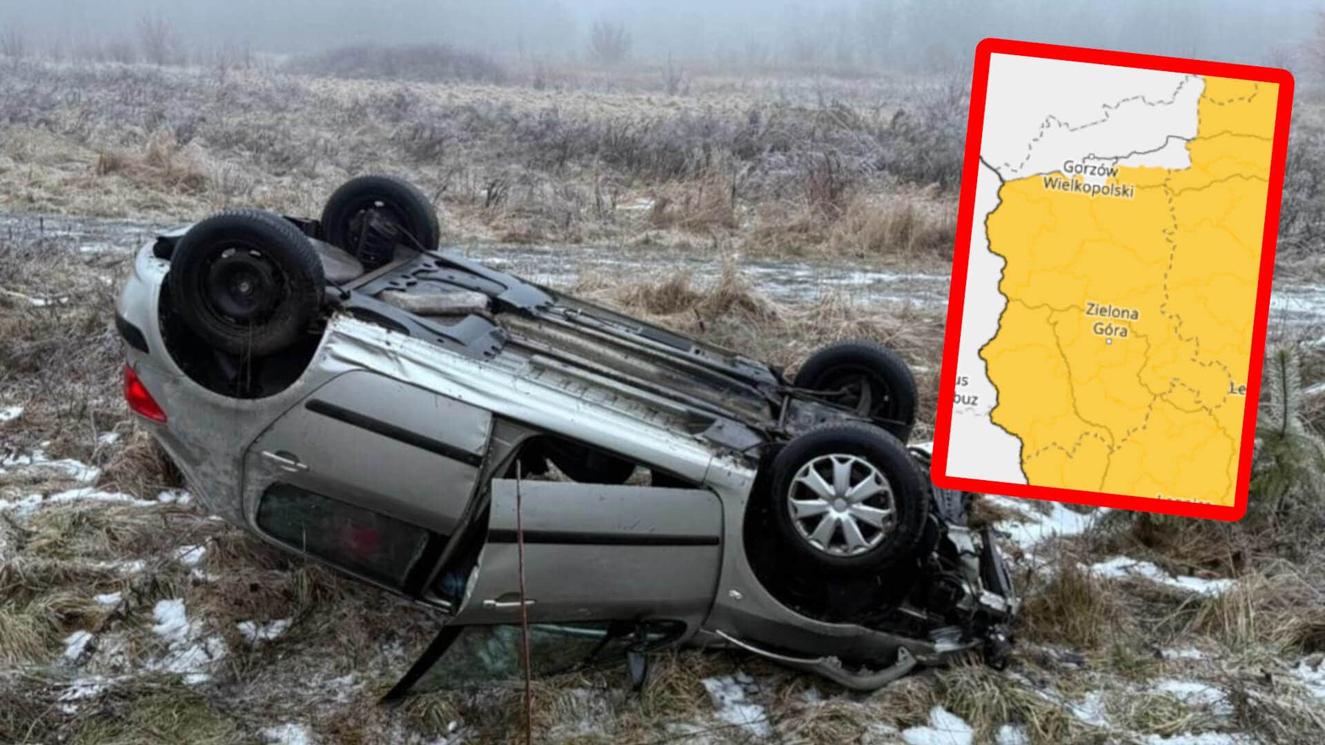 oblodzenie Lubuskie - ostrzeżenia IMGW Lubuskie