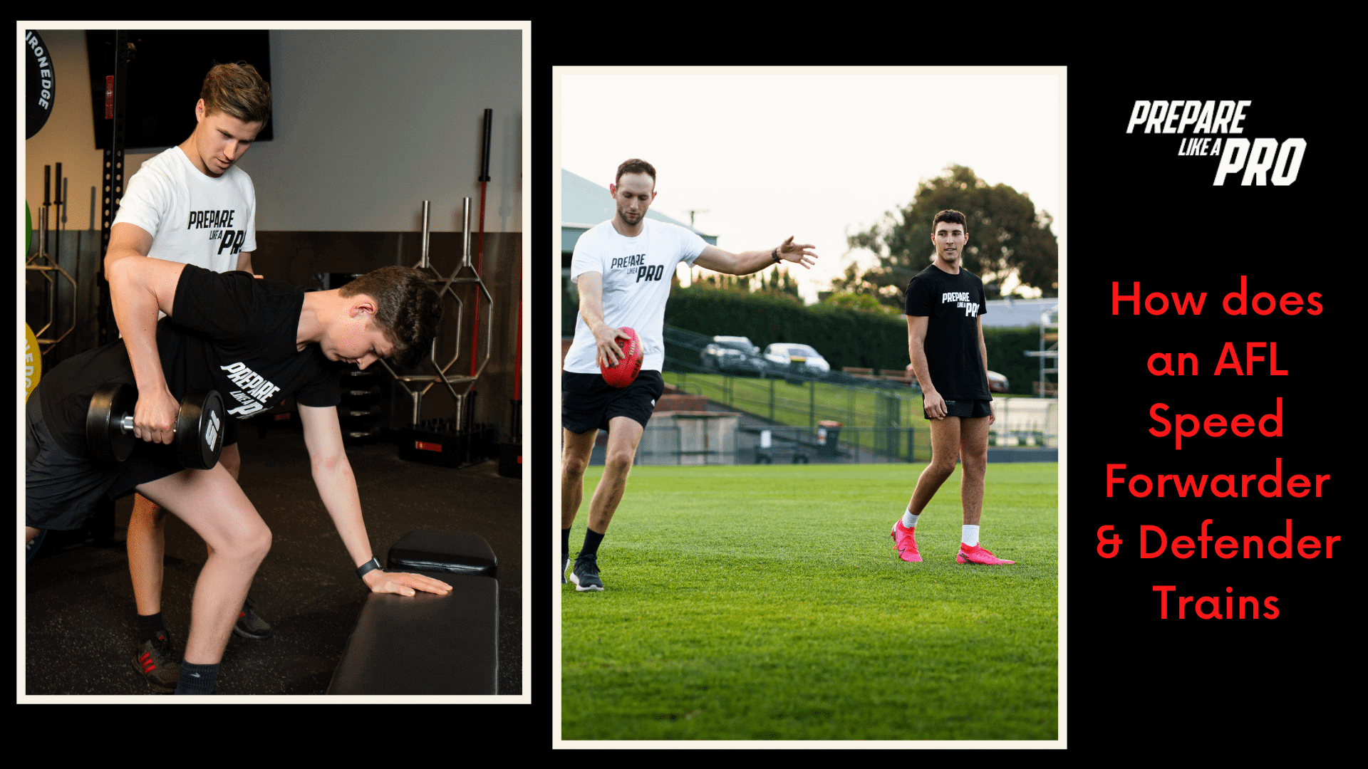AFL speed forward training