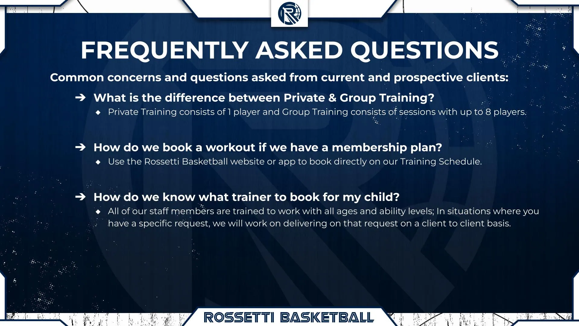 youth basketball training