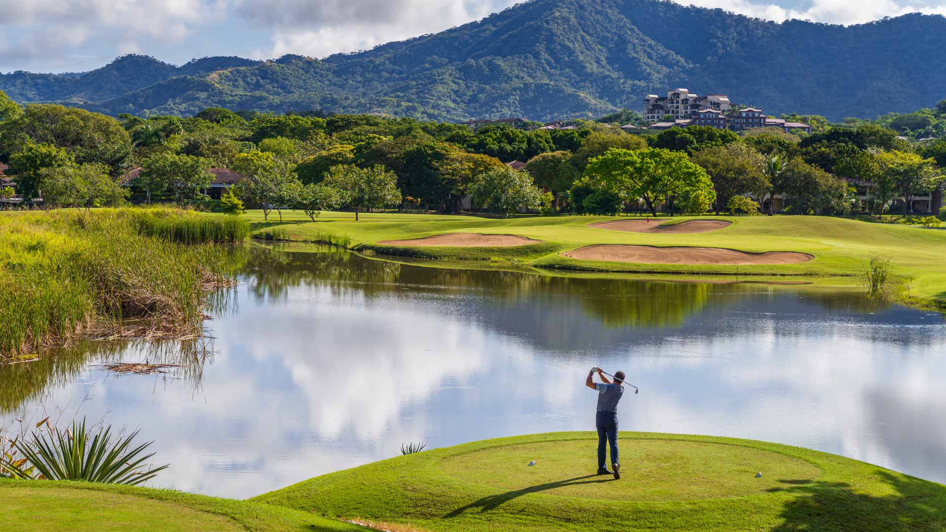 Troon-managed golf course fairway at Reserva Conchal, Guanacaste