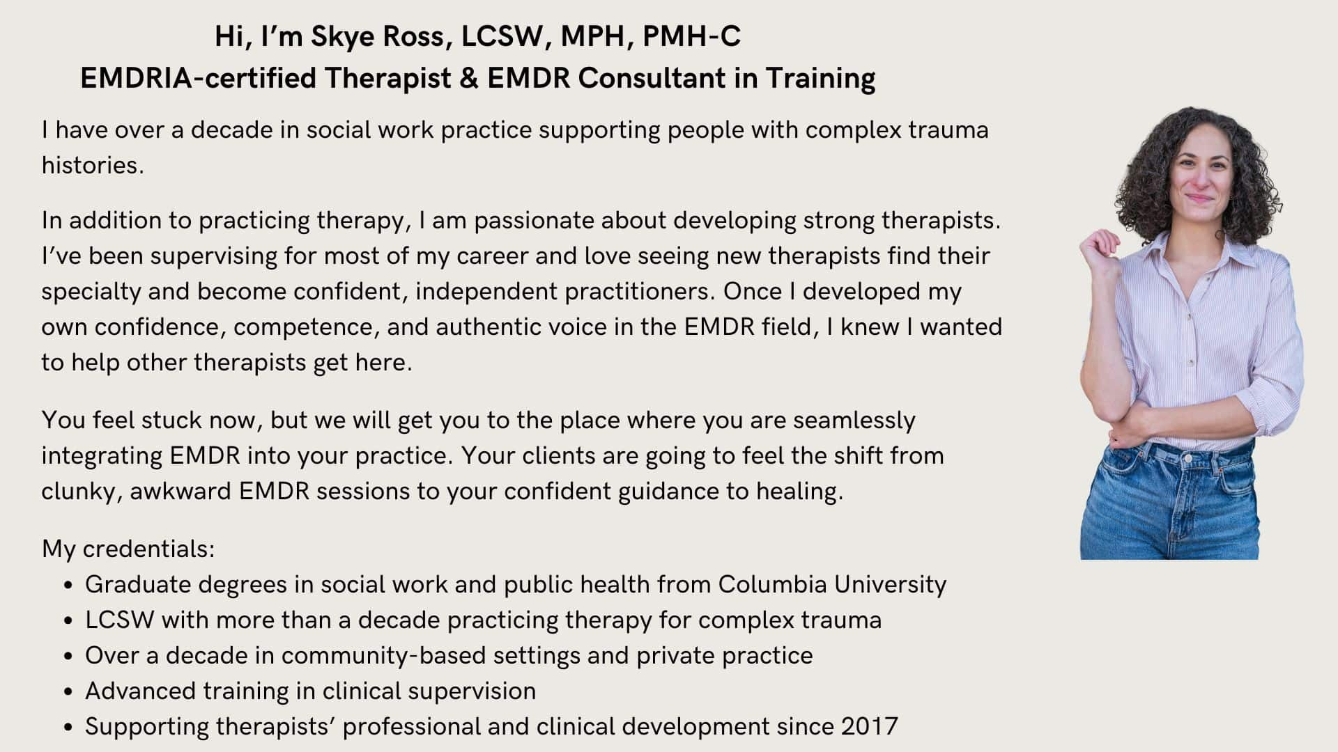 EMDR Certification Consultation for Therapists | Get Unstuck in Your Practice.