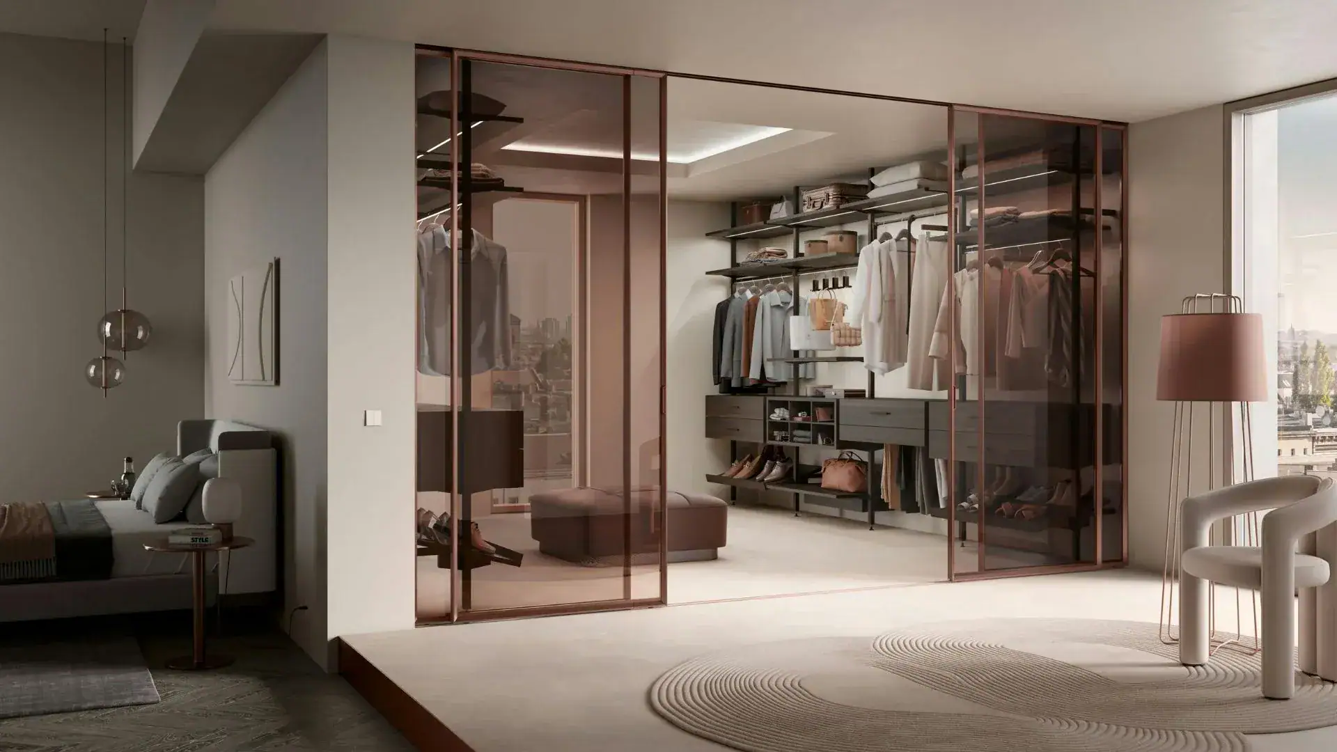 Walk In Wardrobe Design in Gurgaon