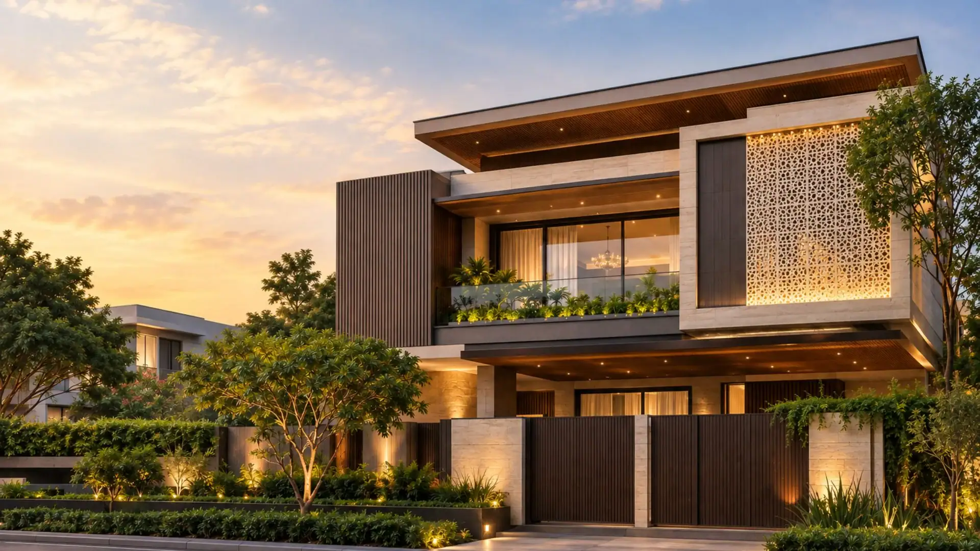 10 Modern Villa Elevation Design and Facade Trends for Luxury Indian Homes