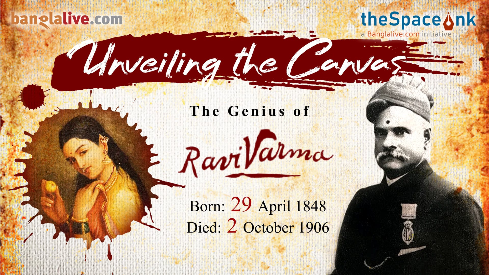 Video on Raja Ravi Varma birthday tribute