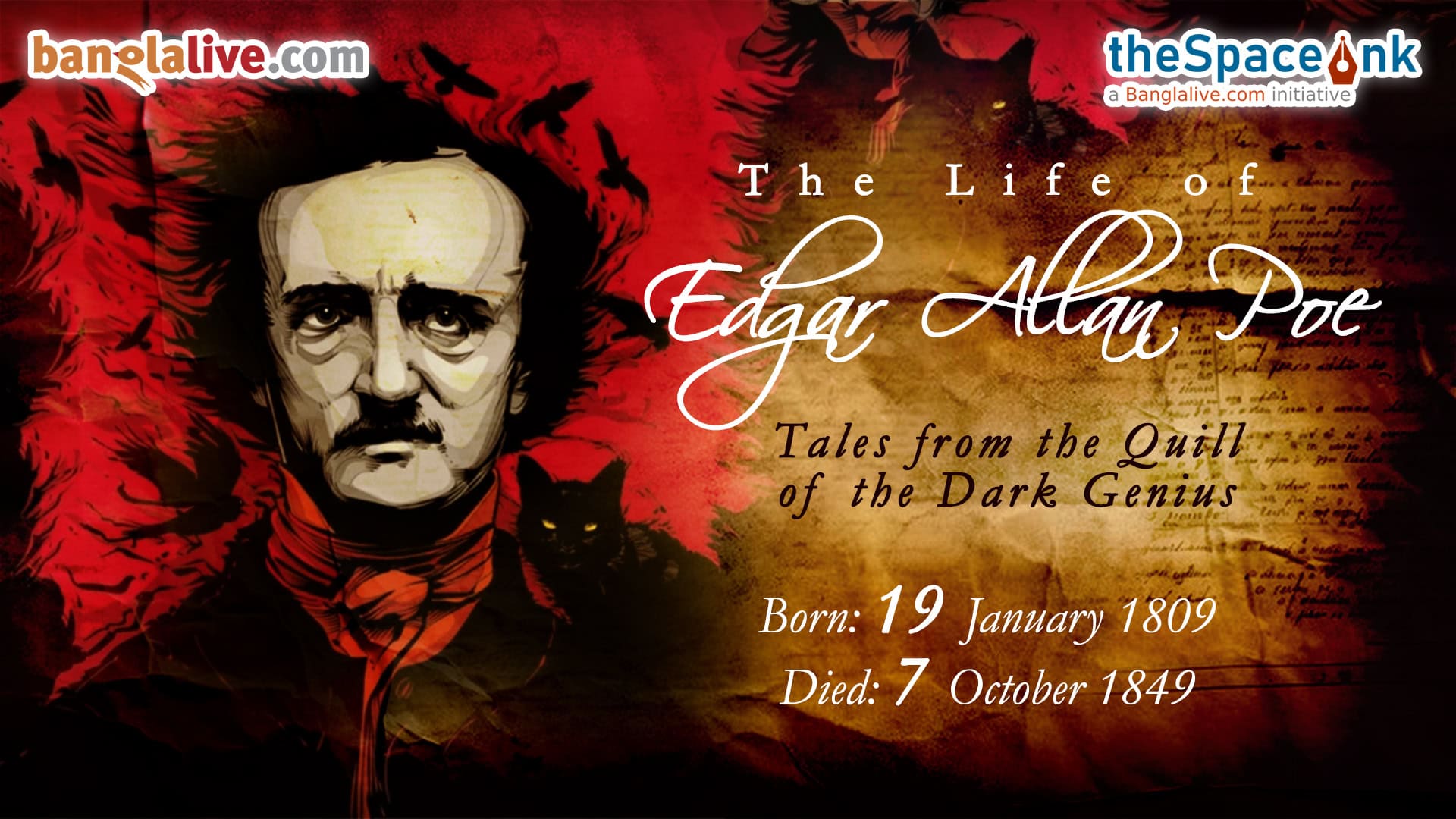 Edgar Allan Poe video cover