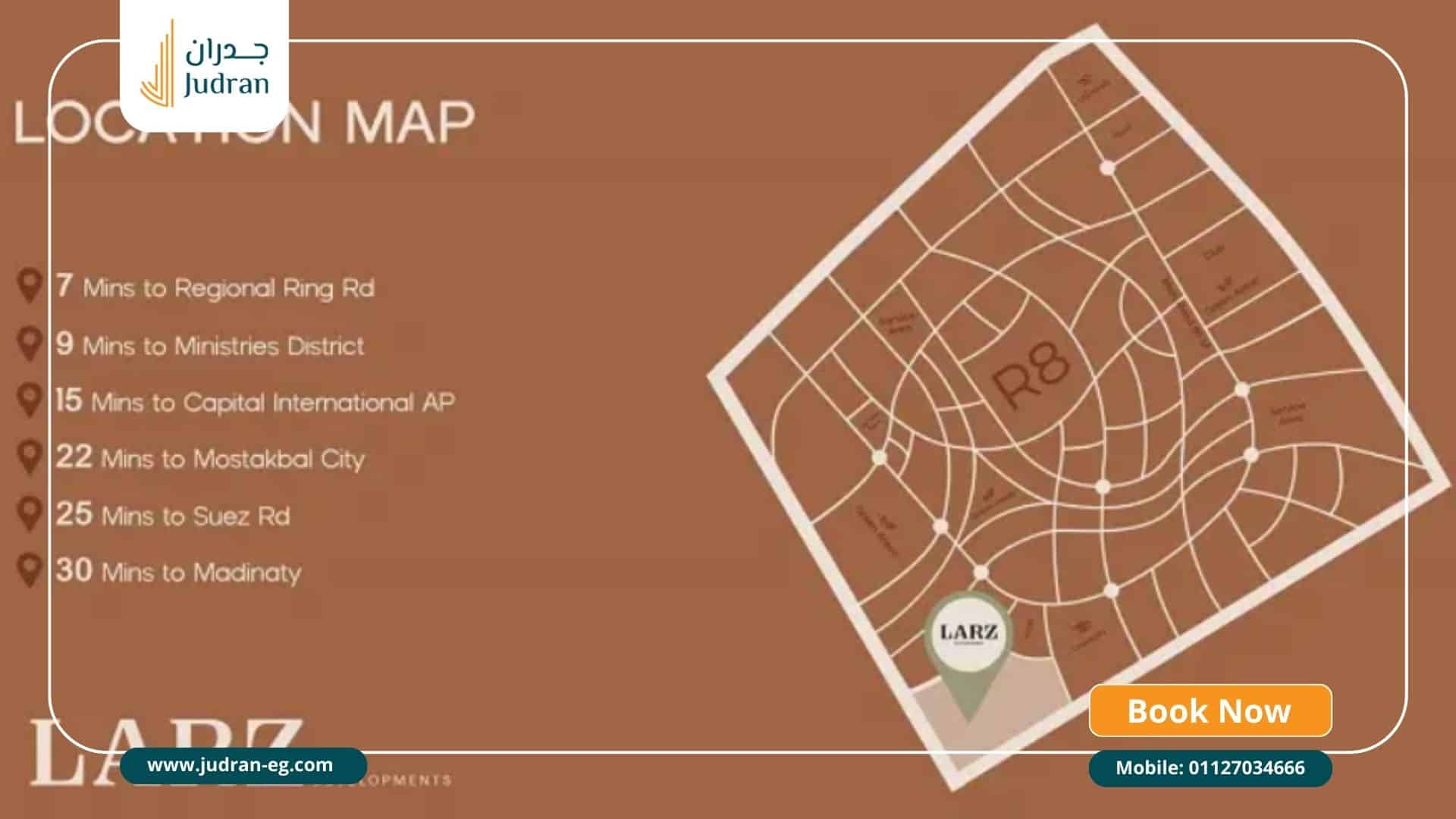 موقع مشروع كمبوند ماداي Madai العاصمة الادارية