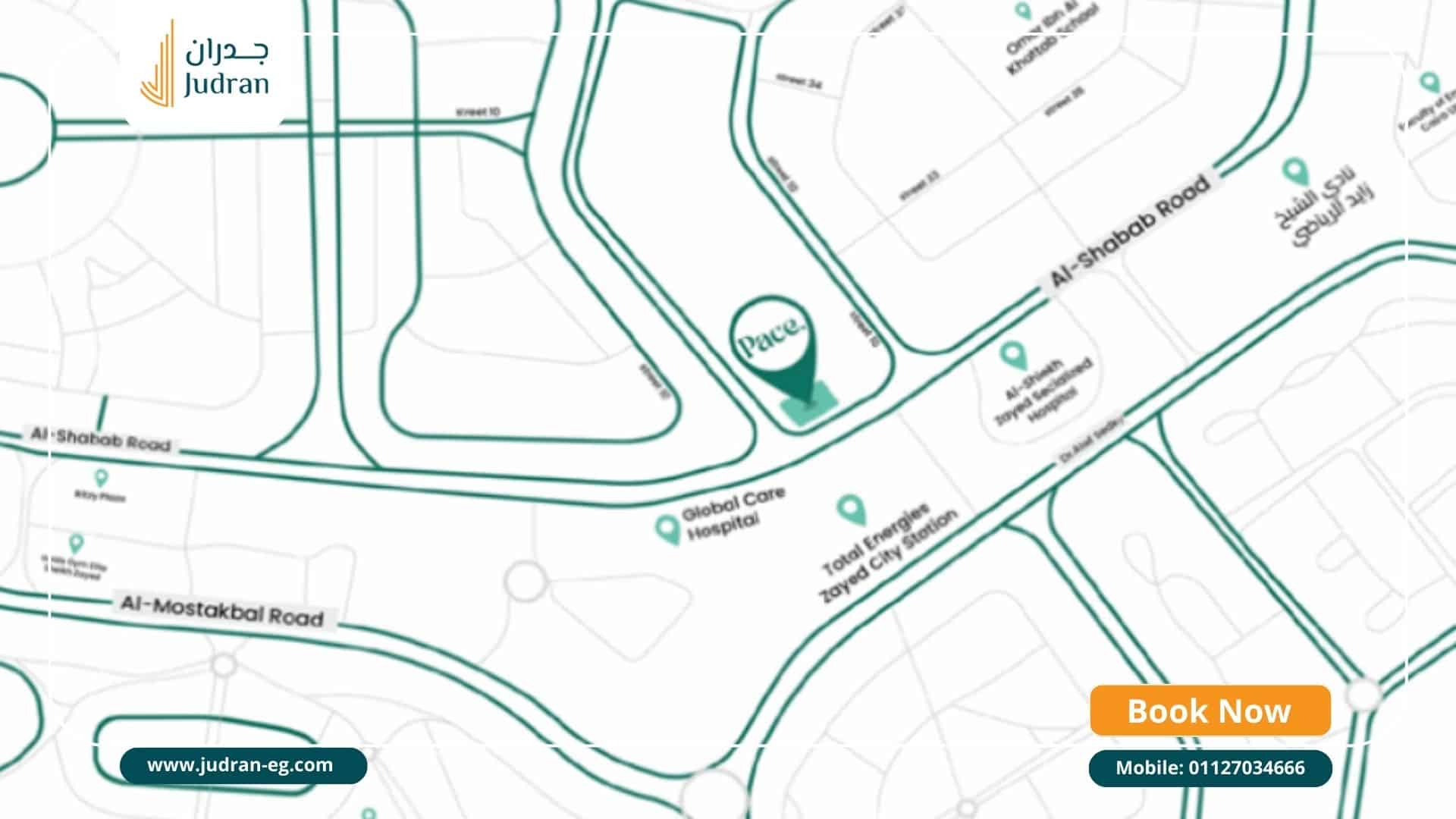 موقع مشروع بيس مول الشيخ زايد