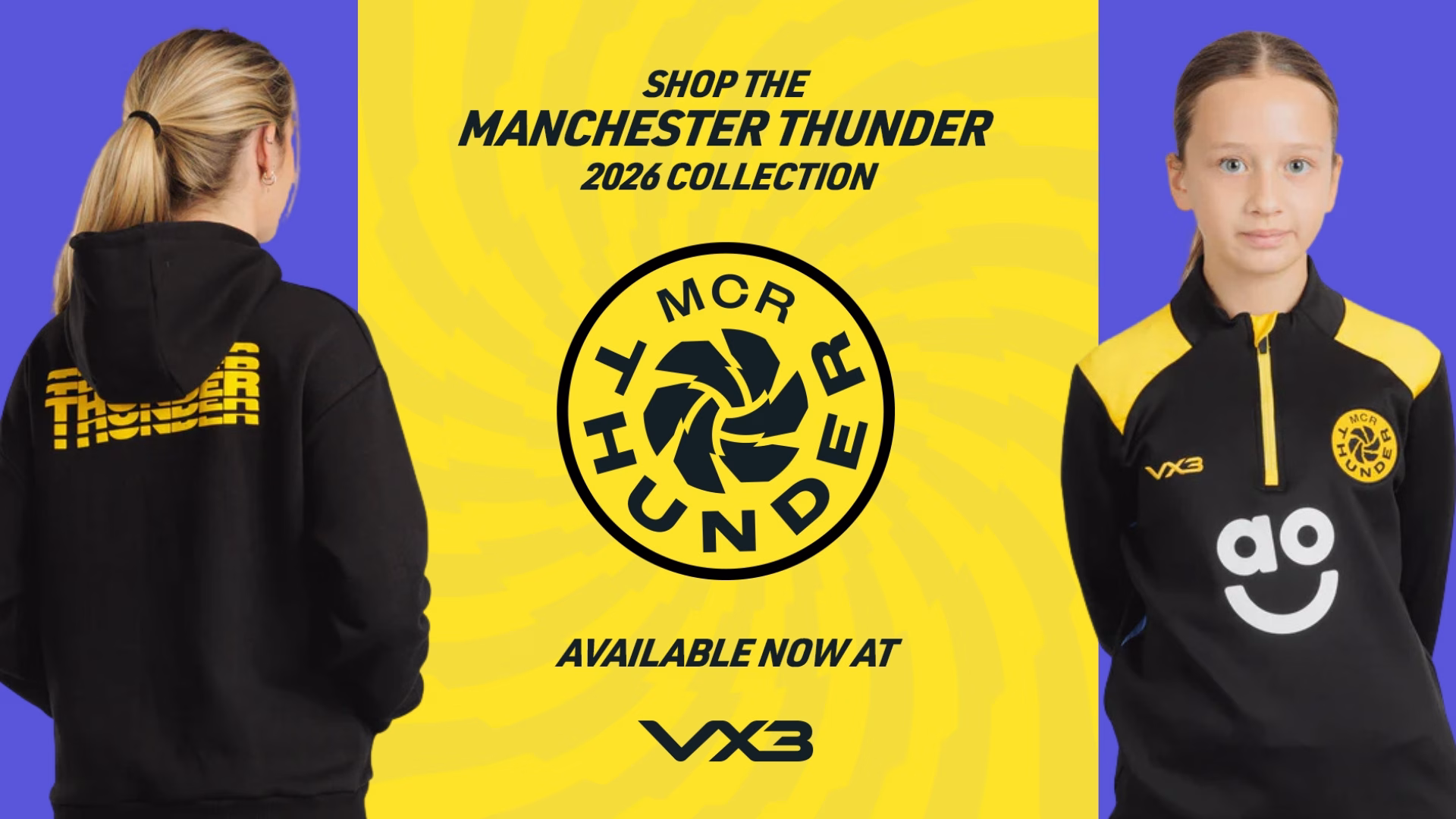 Manchester Thunder 2026 Merchandise