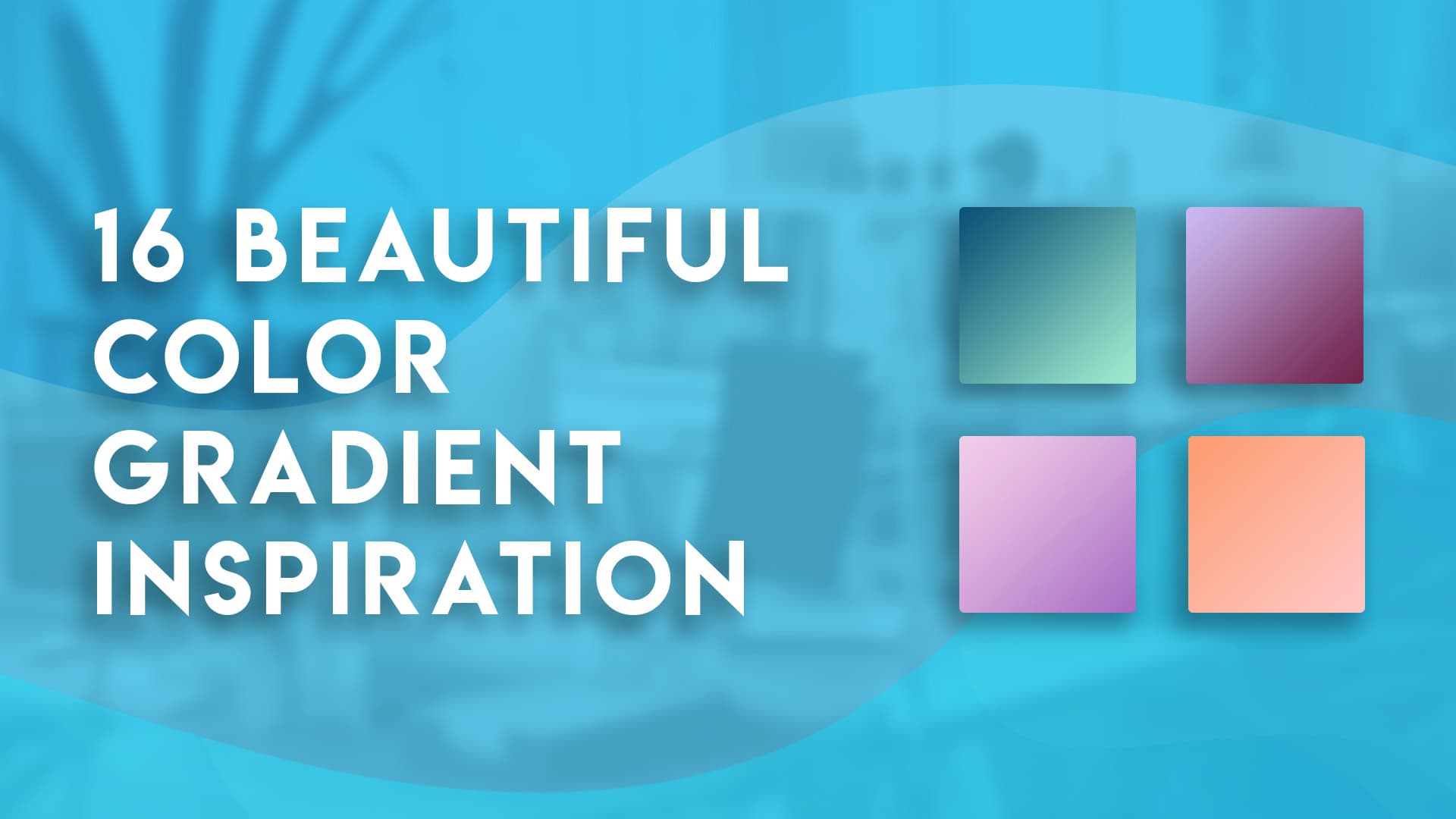 16 Beautiful Color Gradient Inspiration For Graphic Design