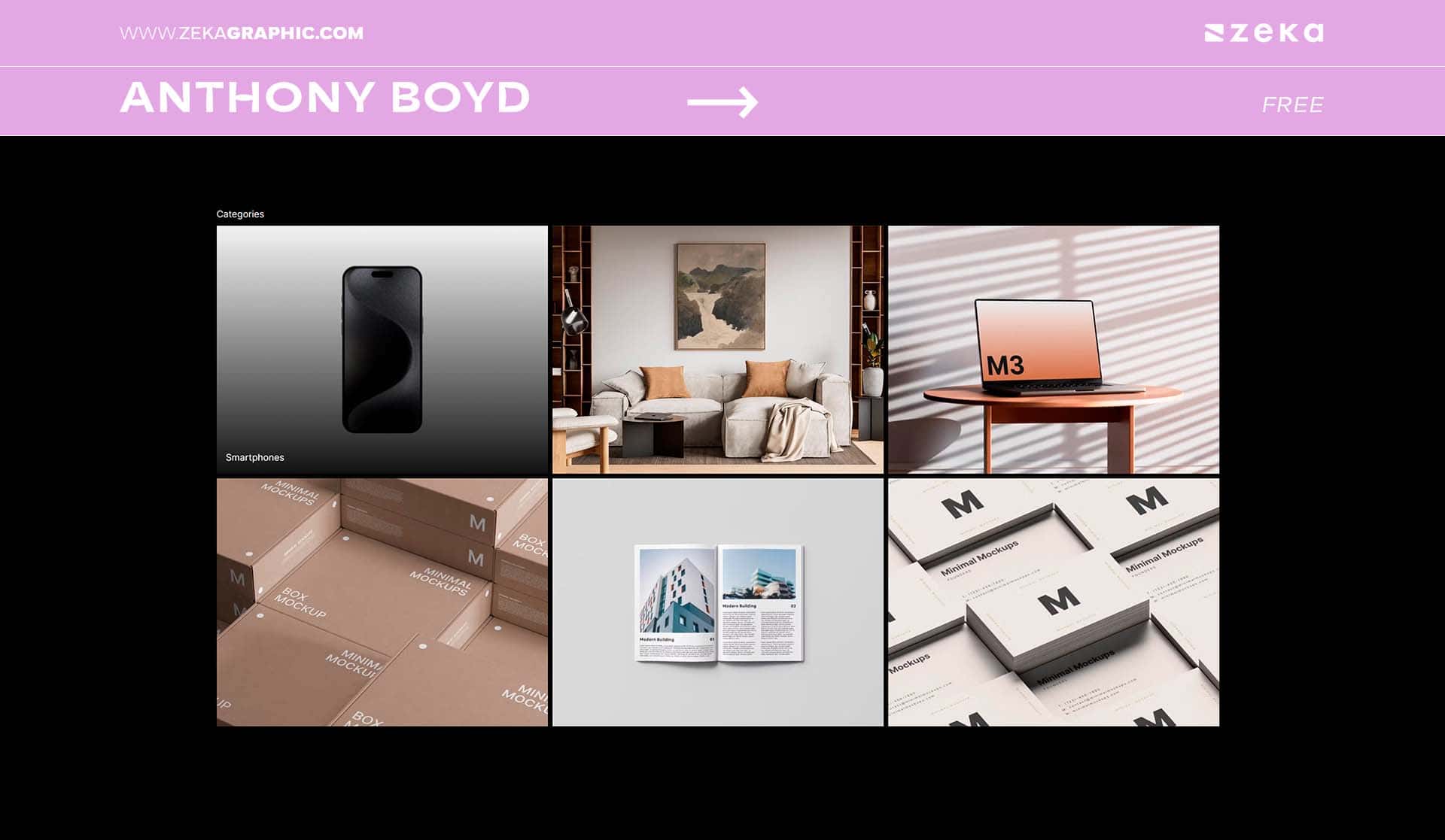 Best Mockup Websites Anthony Boyd