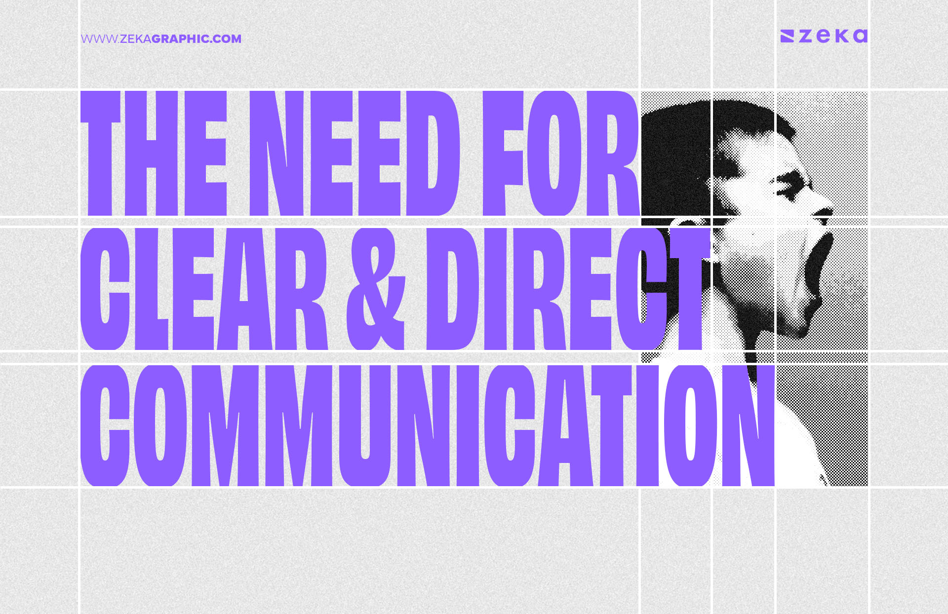 Swiss Style clear and direct communication