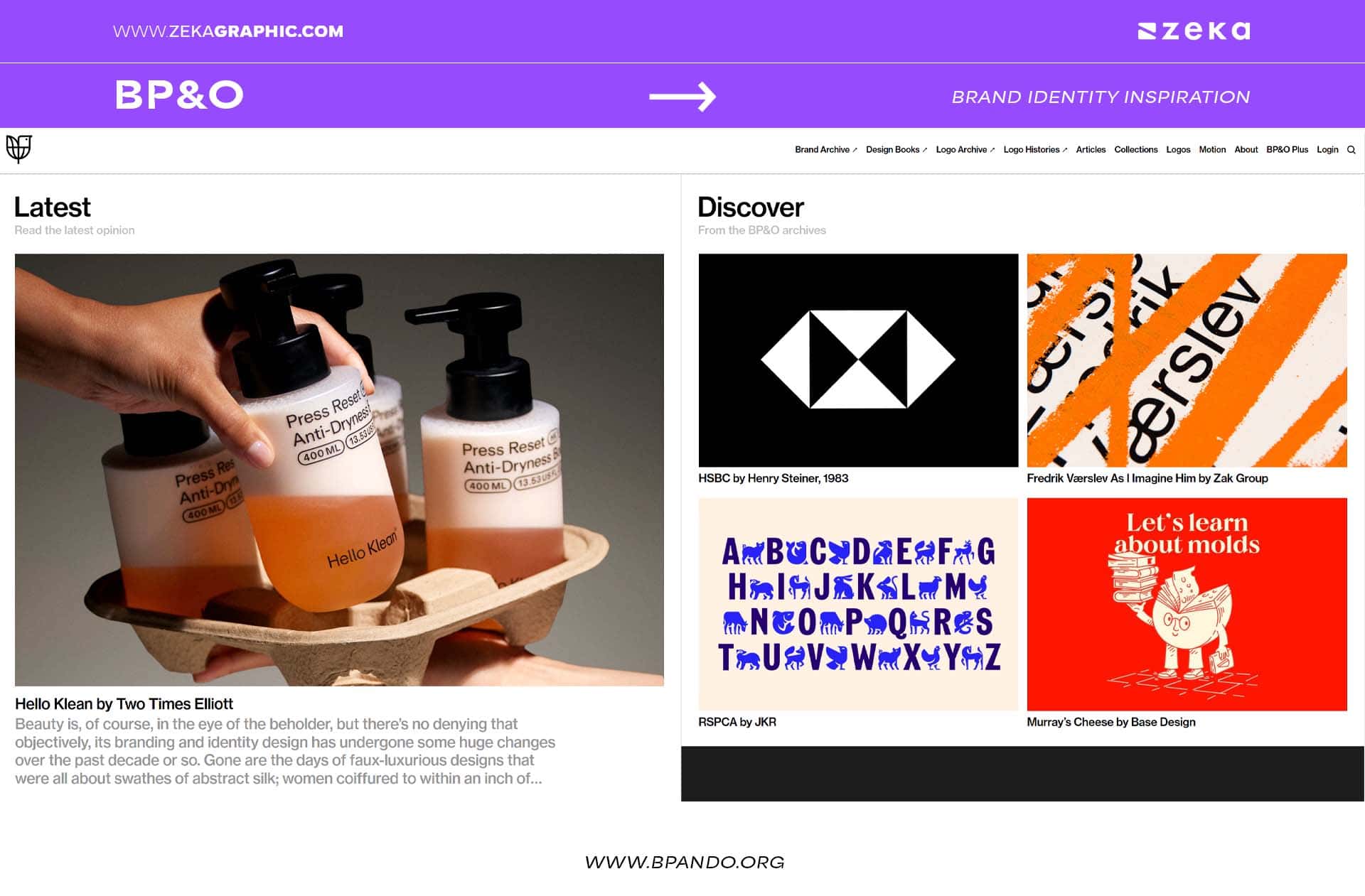 BP&O Brand Identity Inspiration