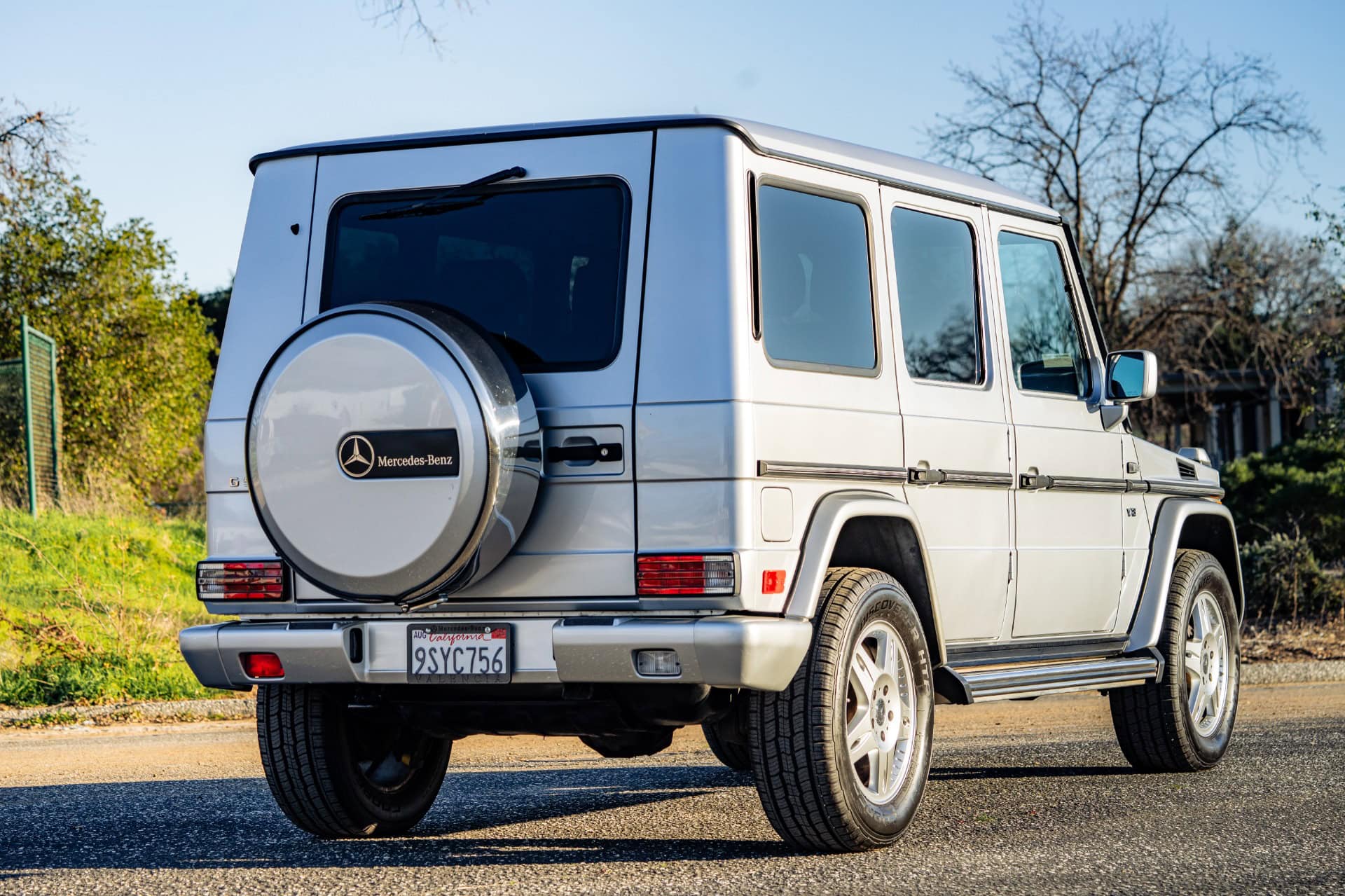 2002 G500 G Rear