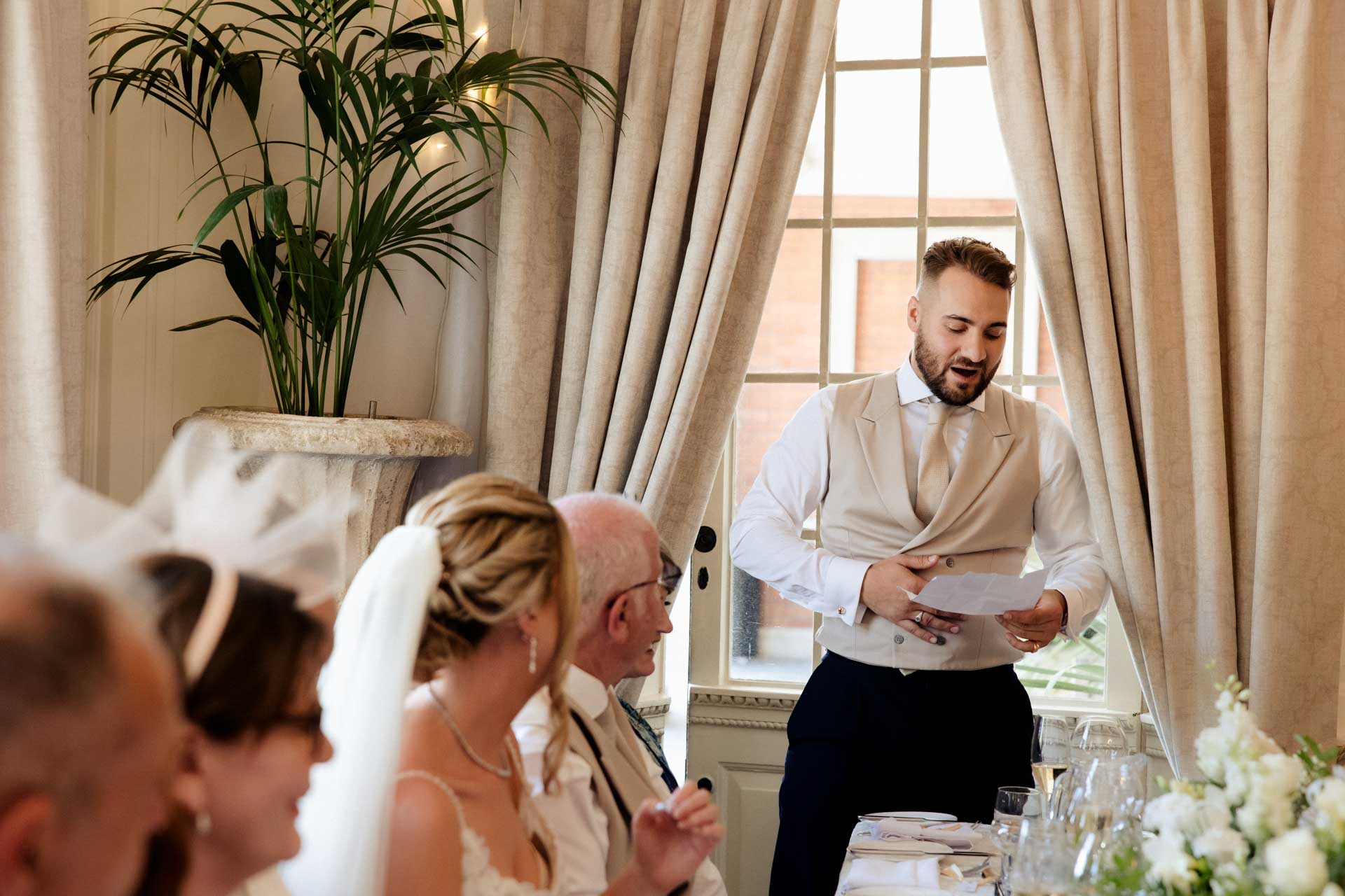 speeches at eaves hall in lancashire