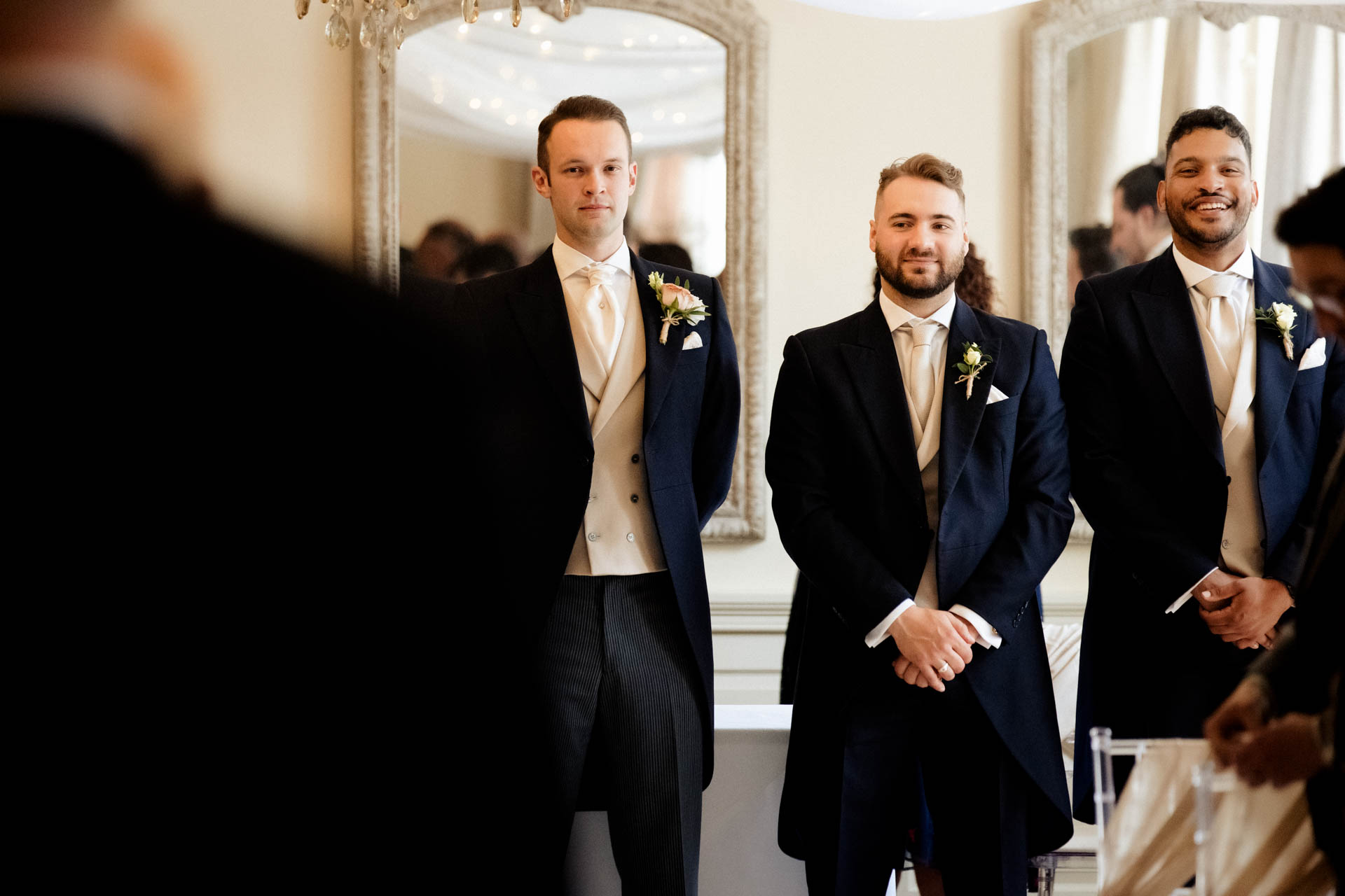 bridal preparations at eaves hall