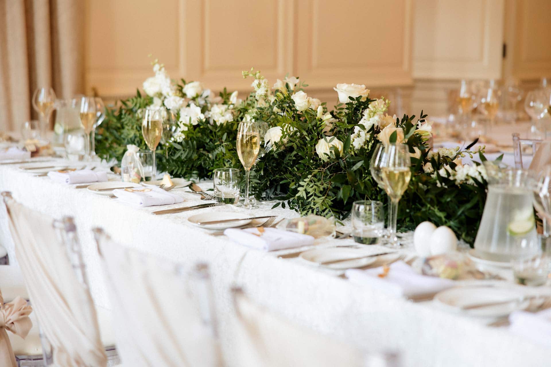wedding breakfast at eaves hall lancashire