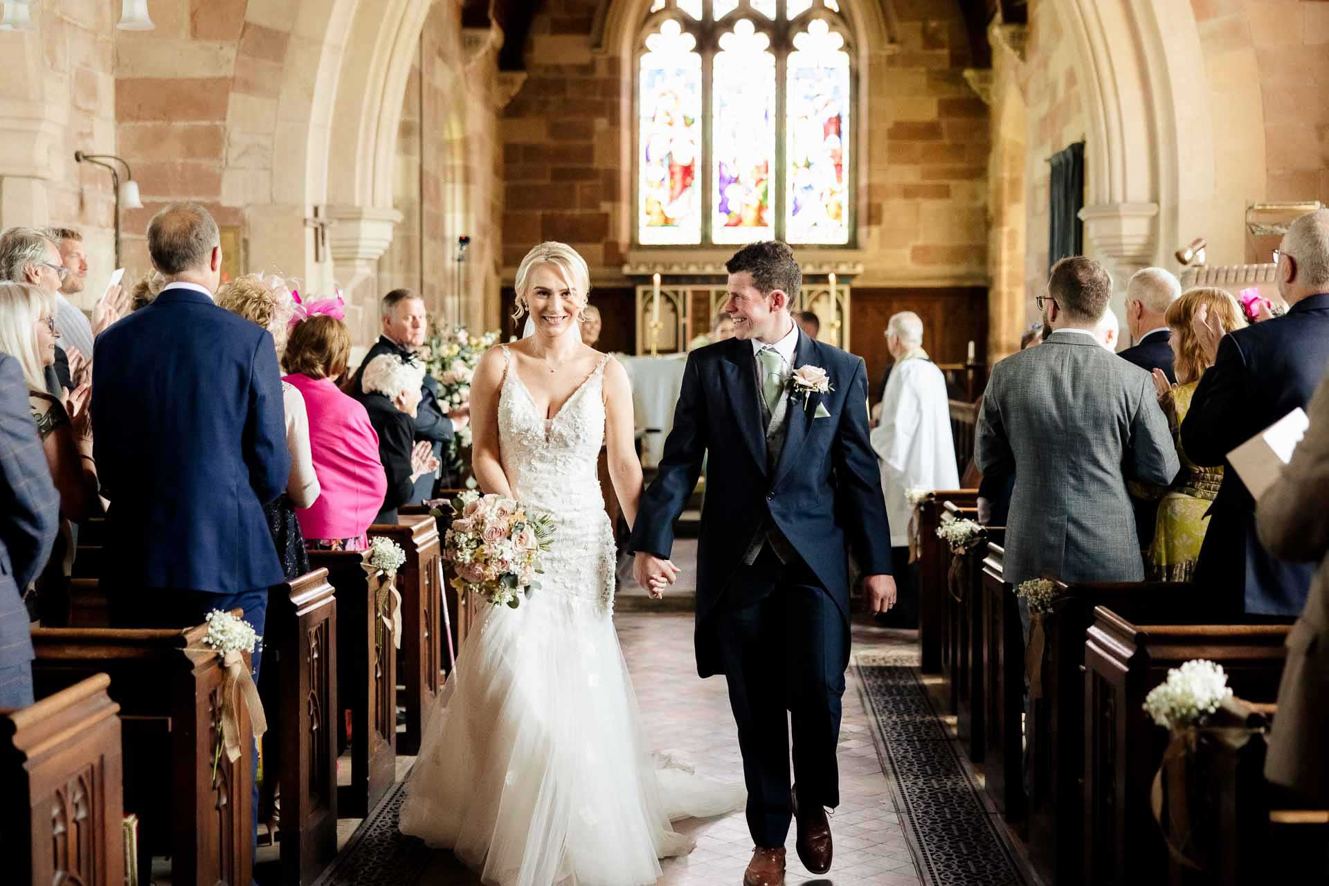 Farm wedding photography for megan and philip on their family farm in August.