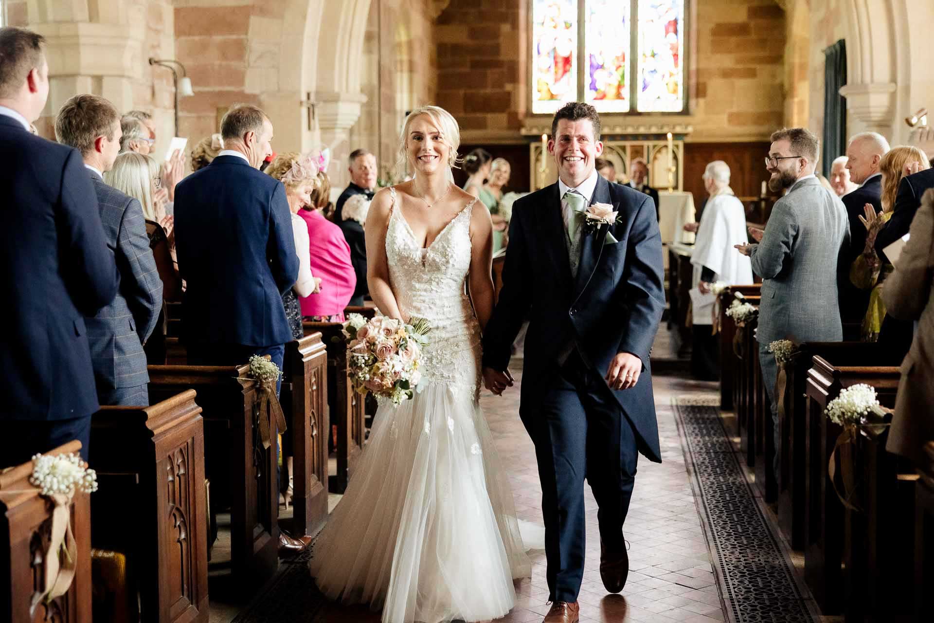 Farm wedding photography for megan and philip on their family farm in August.