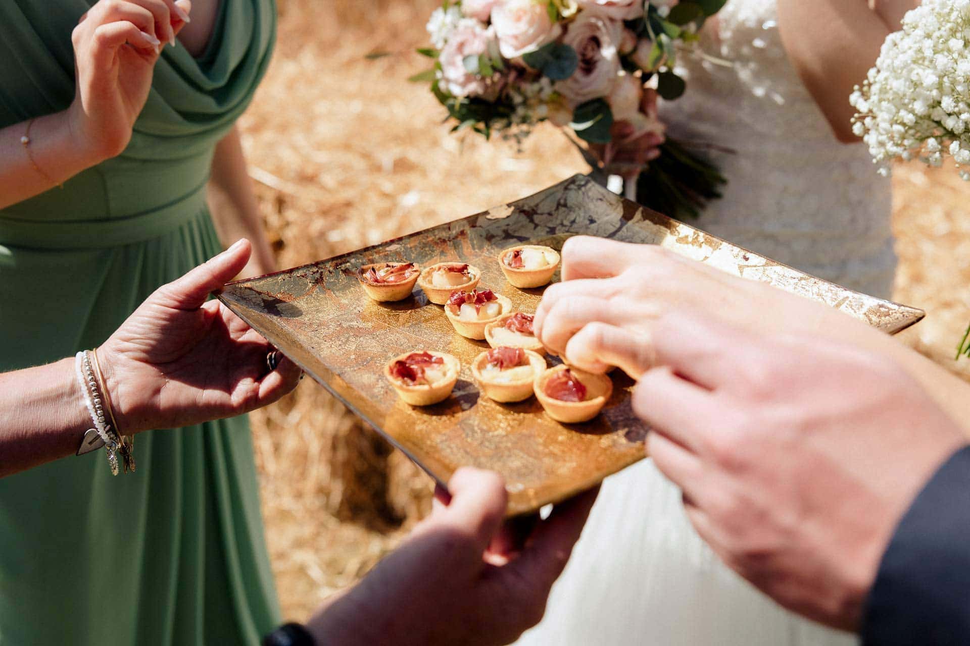 Farm wedding photography for megan and philip on their family farm in August.