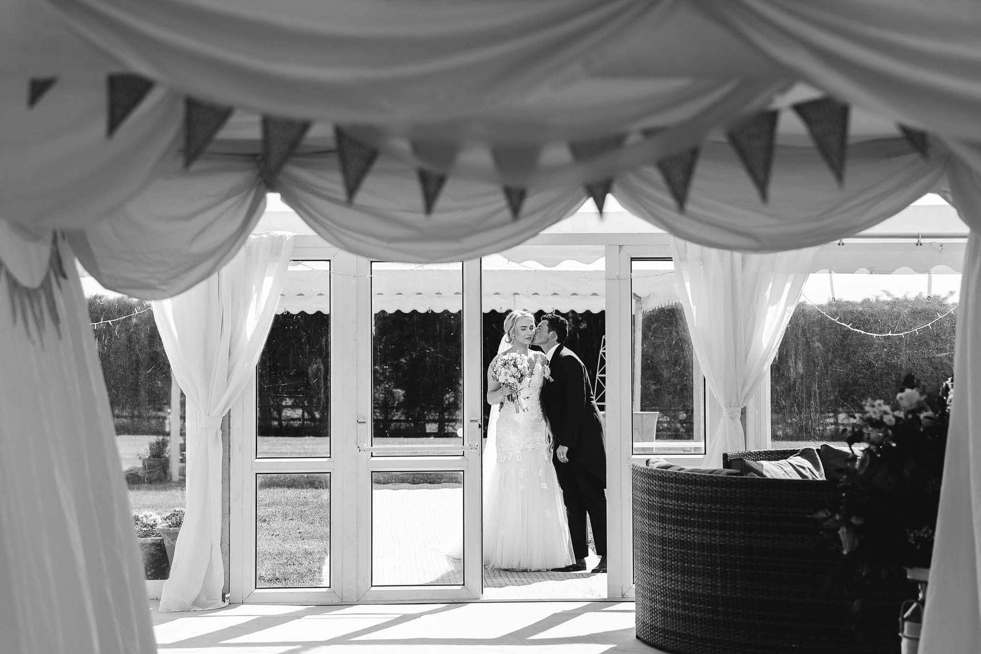 Farm wedding photography for megan and philip on their family farm in August.