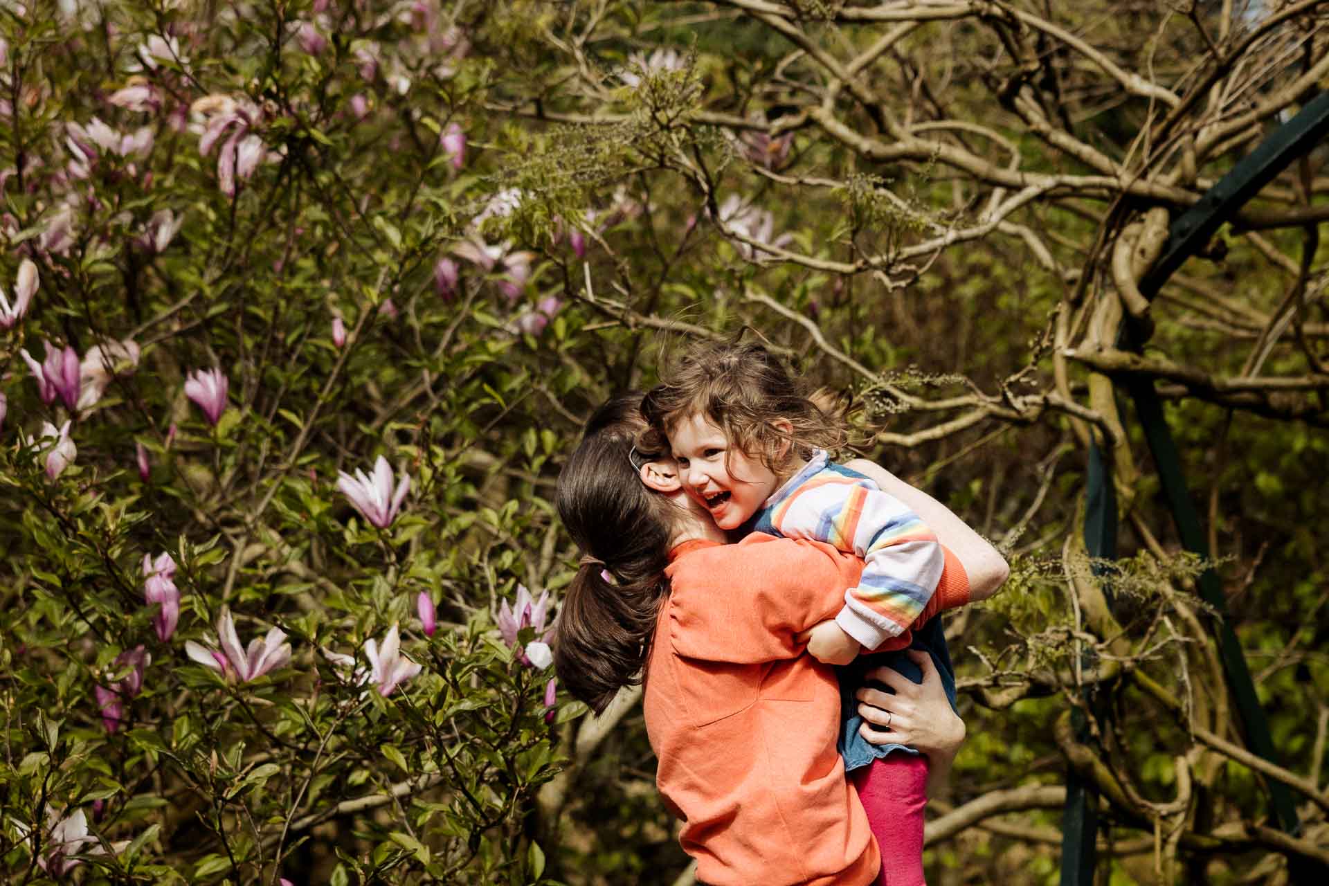 Mini Family Photoshoot session at Walkden Gardens in Sale with The Beemish Family by ER Photography - Family portrait photographers manchester