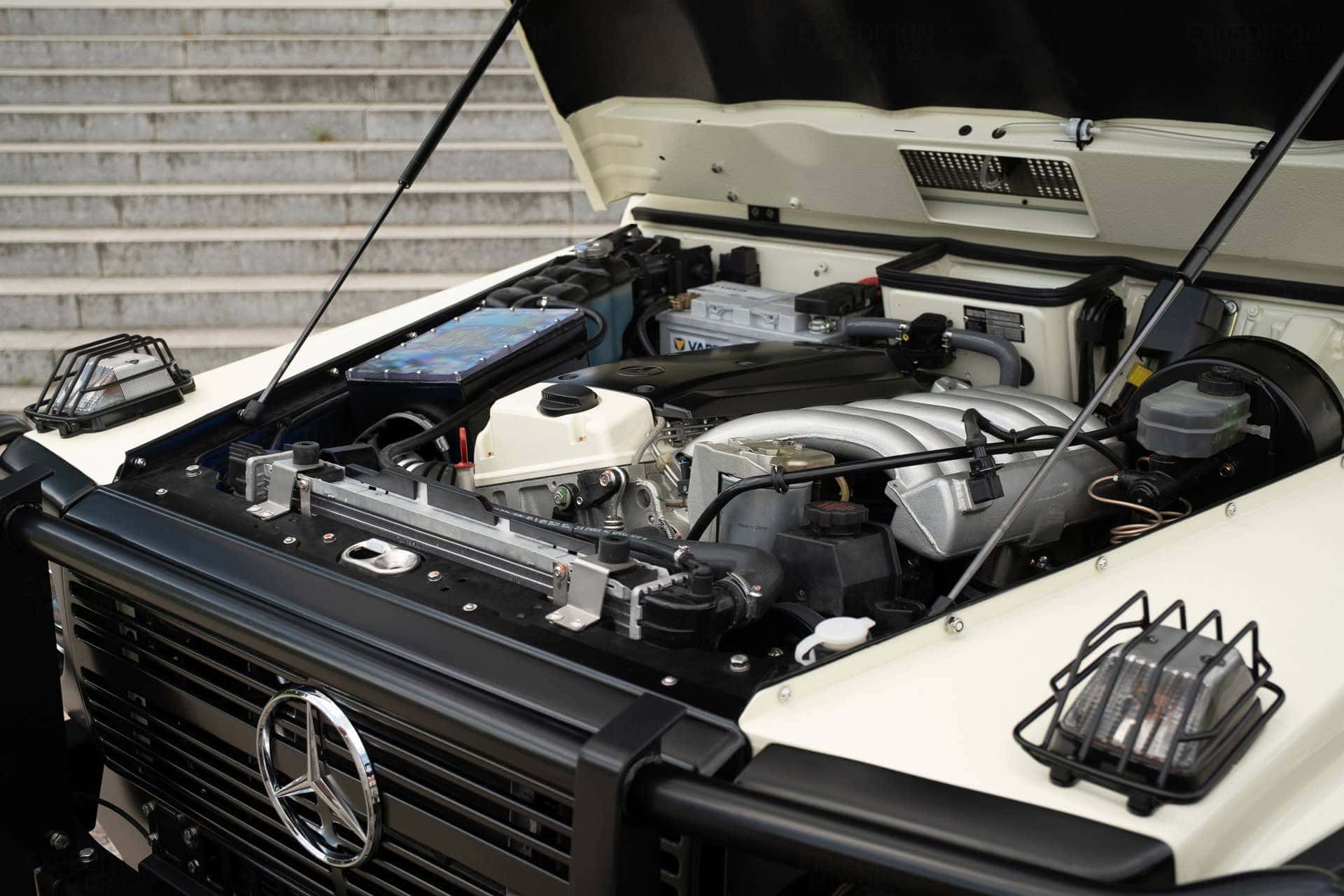 Mercedes OM606 Engine Bay