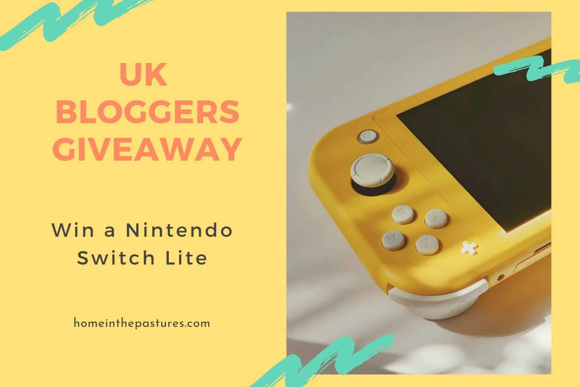 UK Bloggers Summer Giveaway – Win a Nintendo Switch Lite