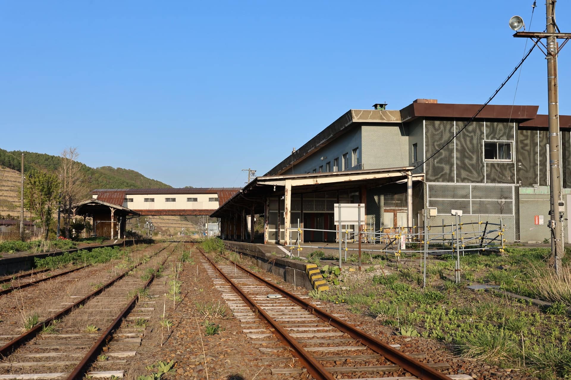 108.旧留萌本線の廃駅と線路、インフラの記憶