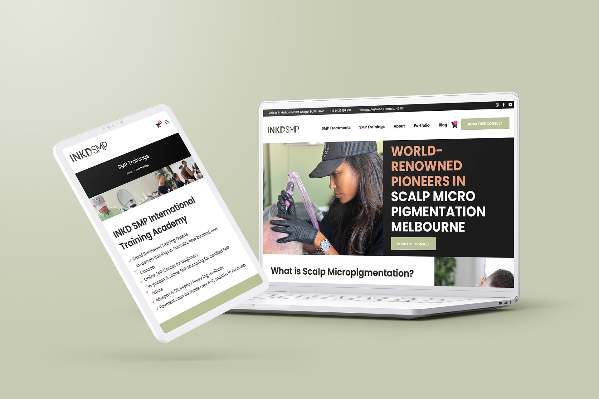 INKD SMP - WordPress website