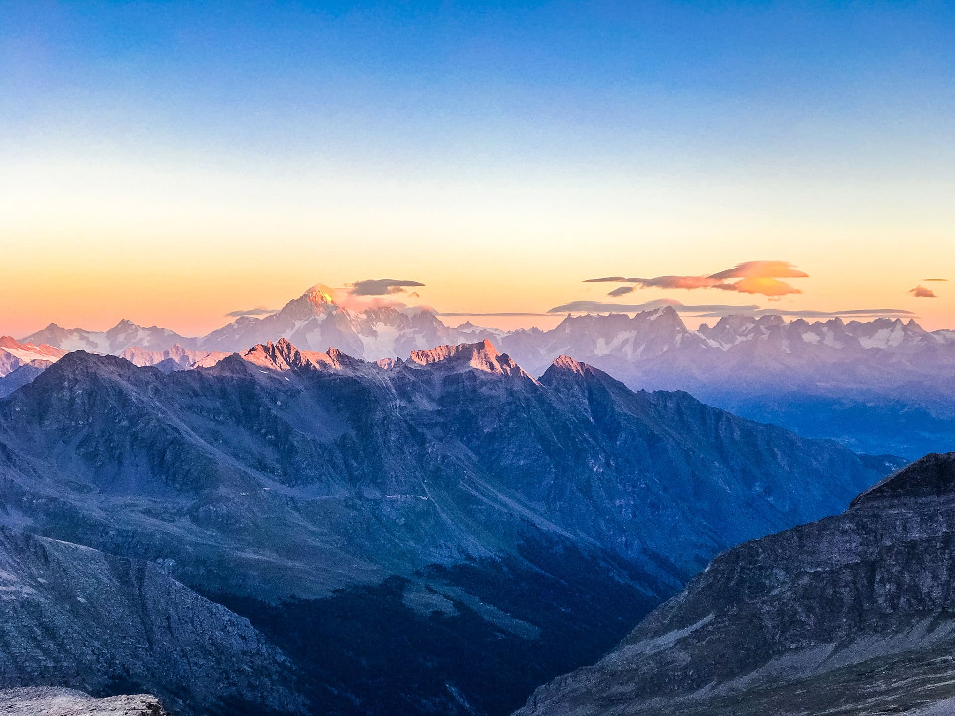 Blick auf den Grand Paradiso (Foto: Trail.Cafe)