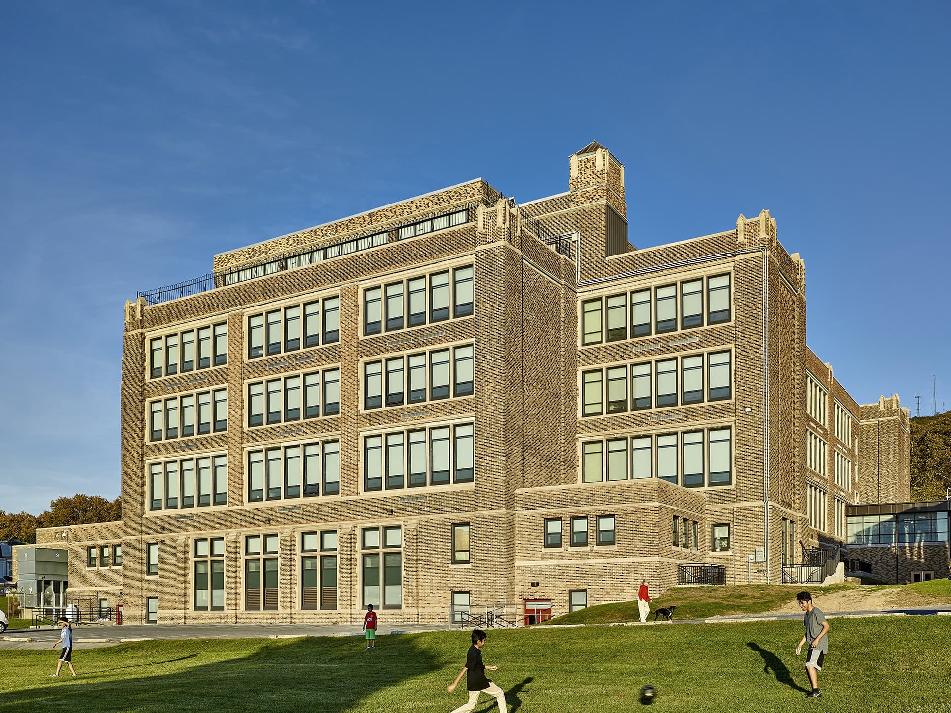 Exterior Northeast Middle School at Reading School District
