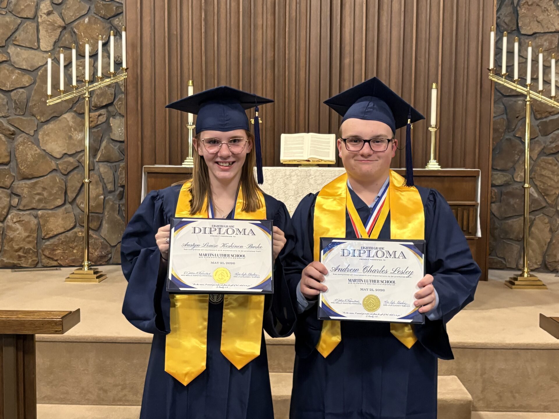 2026 Martin Luther School graduation Joplin Missouri