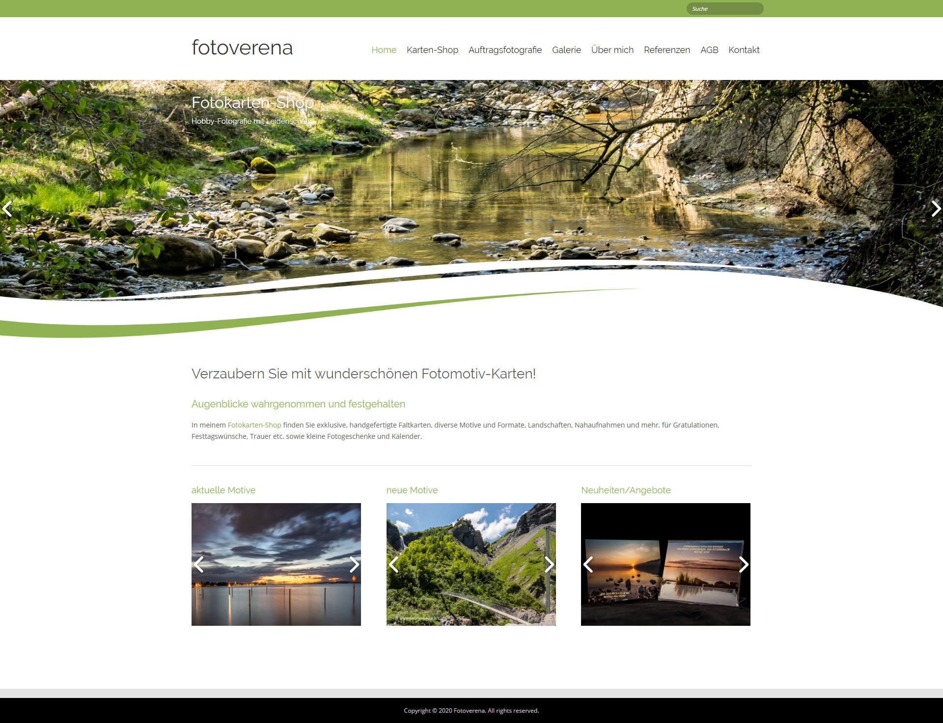 Referenz Webdesign Fotoverena